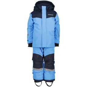 Adjustable Waist Tabs sunny - day look Didriksons Play Blue Skare Kids Set