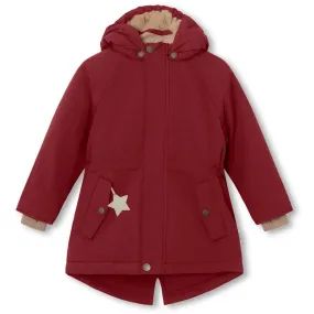 Sense Mini A ture Red merlot Vikania Fleece Winter Jacket