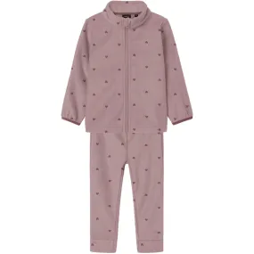 Name It Woodrose Nmnspektra Fleece Set Aop Fo Cozy Casual