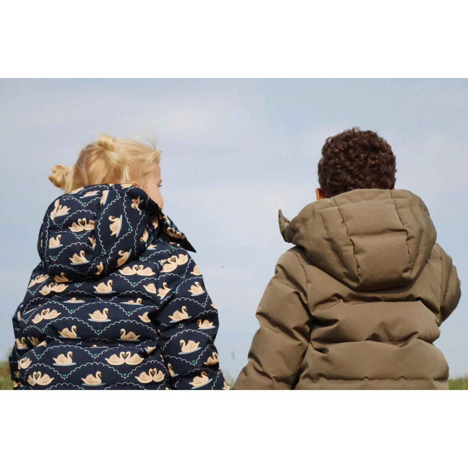 Repair-Friendly Convertible-Sleeve Konges Sl?jd Kalamata Magnum Down Jacket Solid Grs