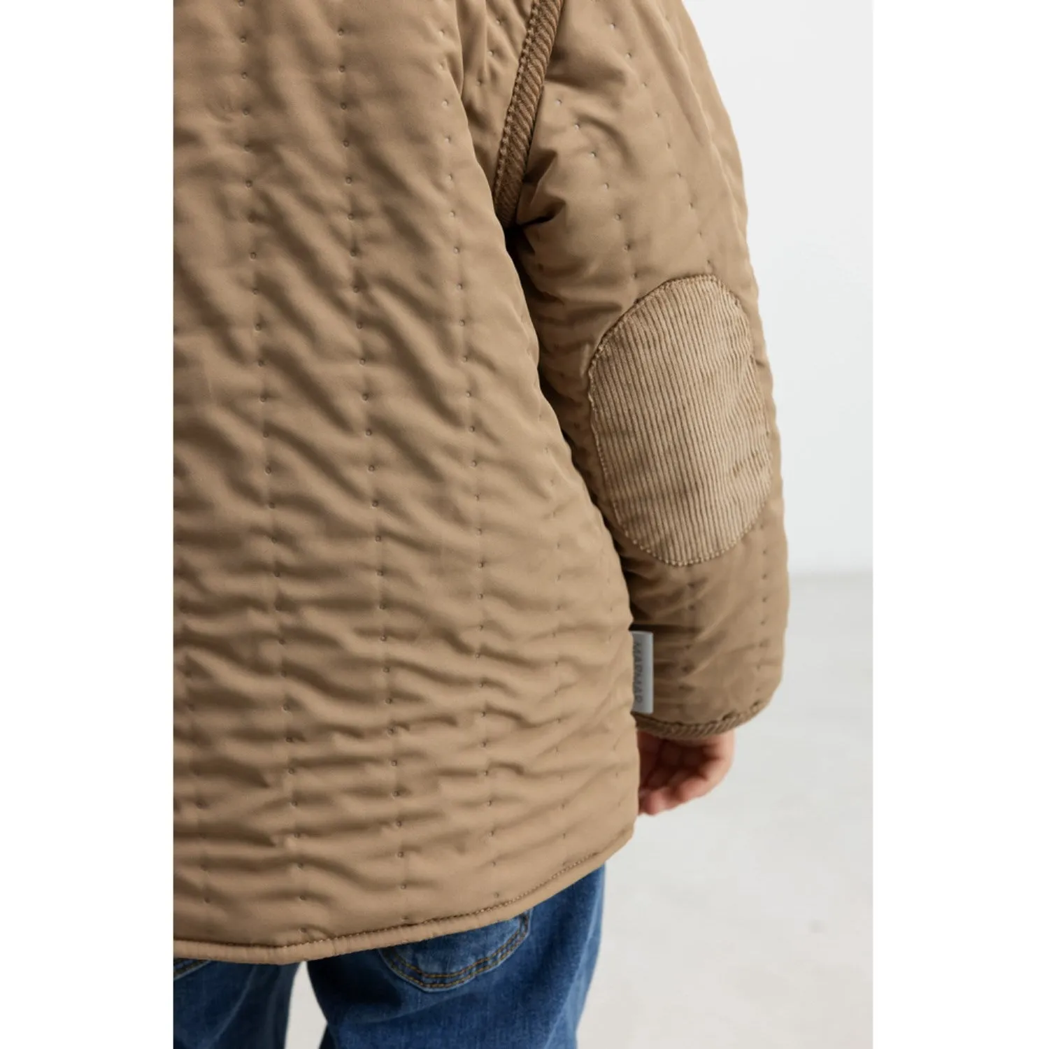 MarMar Thermo Sepia Brown Otan Jacket Ribbed-Texture