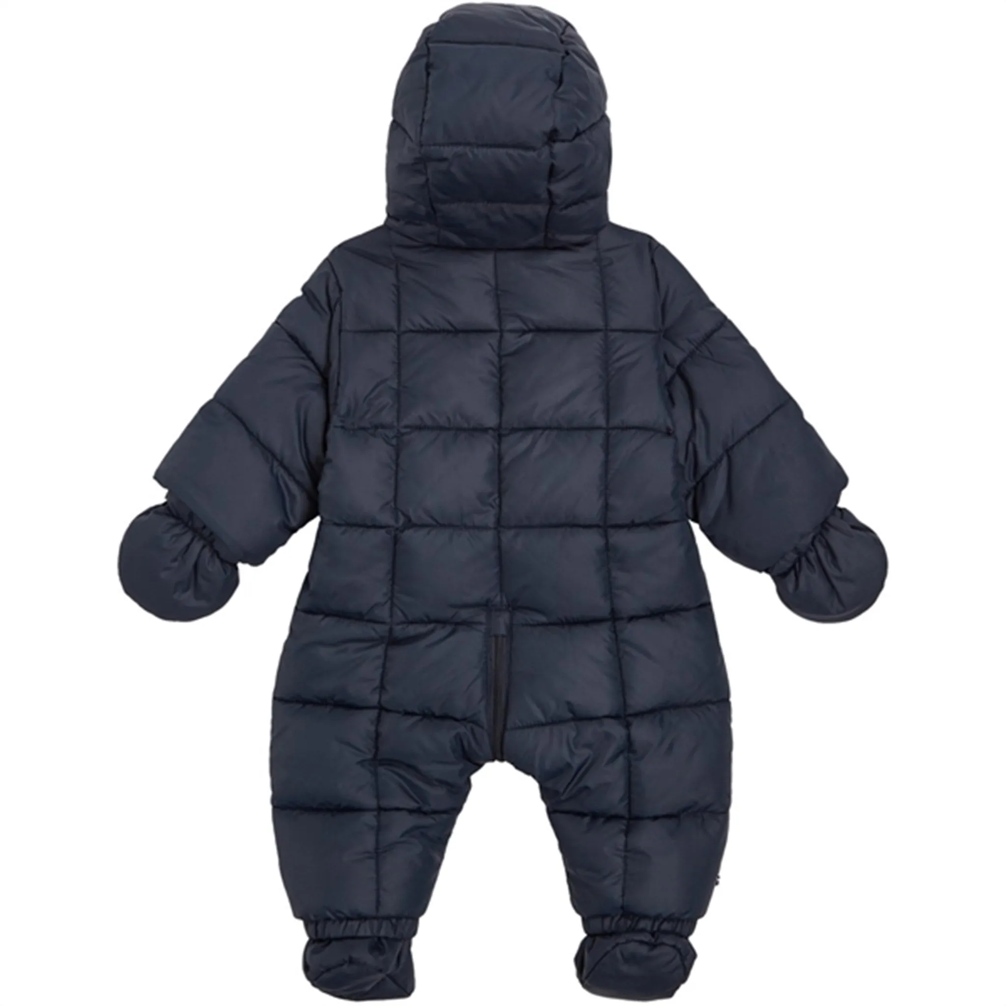 Fair-Trade Tommy Hilfiger Baby Monotype Tape Ski Suit Desert Sky