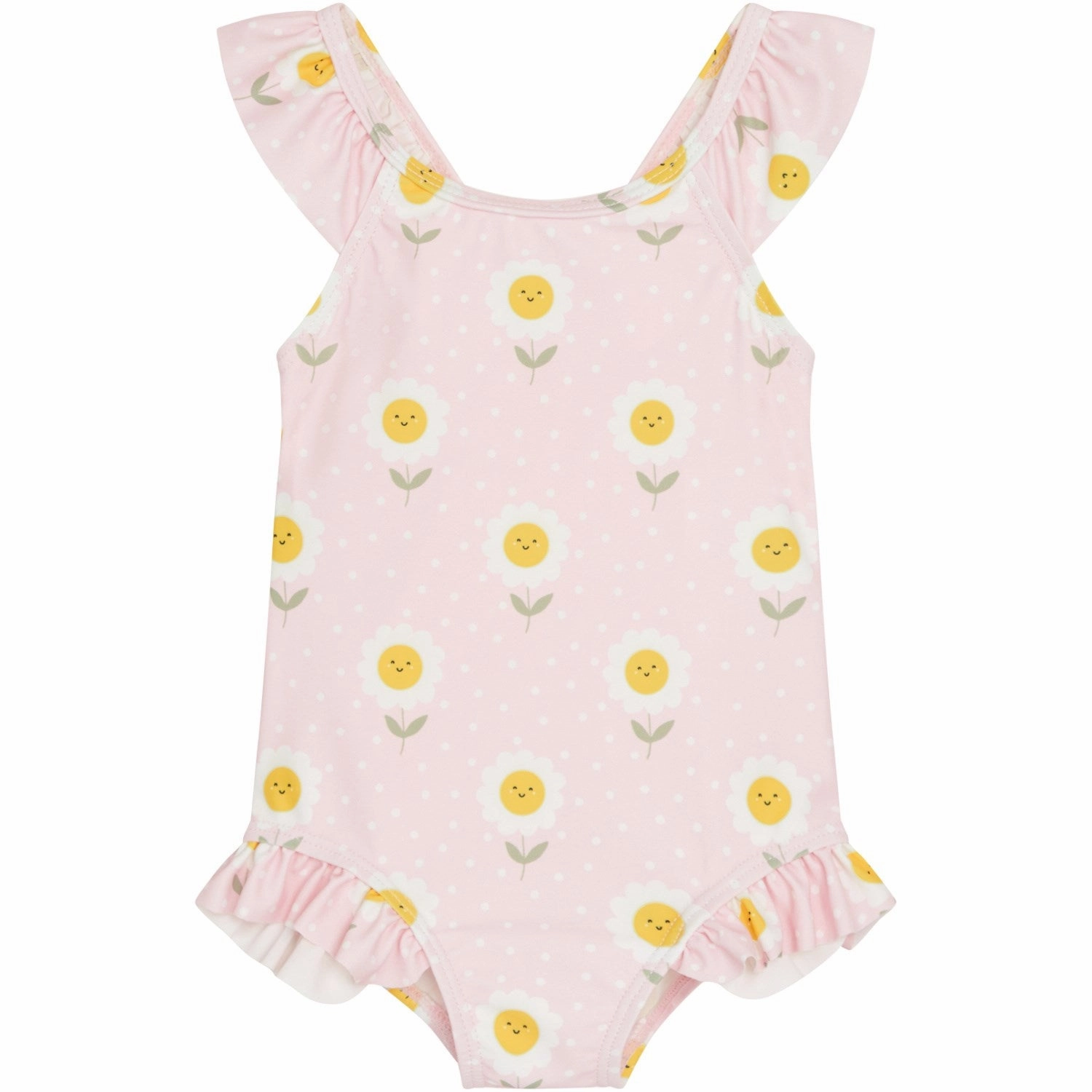 Butterfly Lined Edges Retro-Glam Hust & Claire Icy Pink Madiken Bathing suit