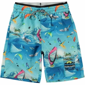 Molo Passion For Motion Neal Swim Shorts Eco Friendly Fabric