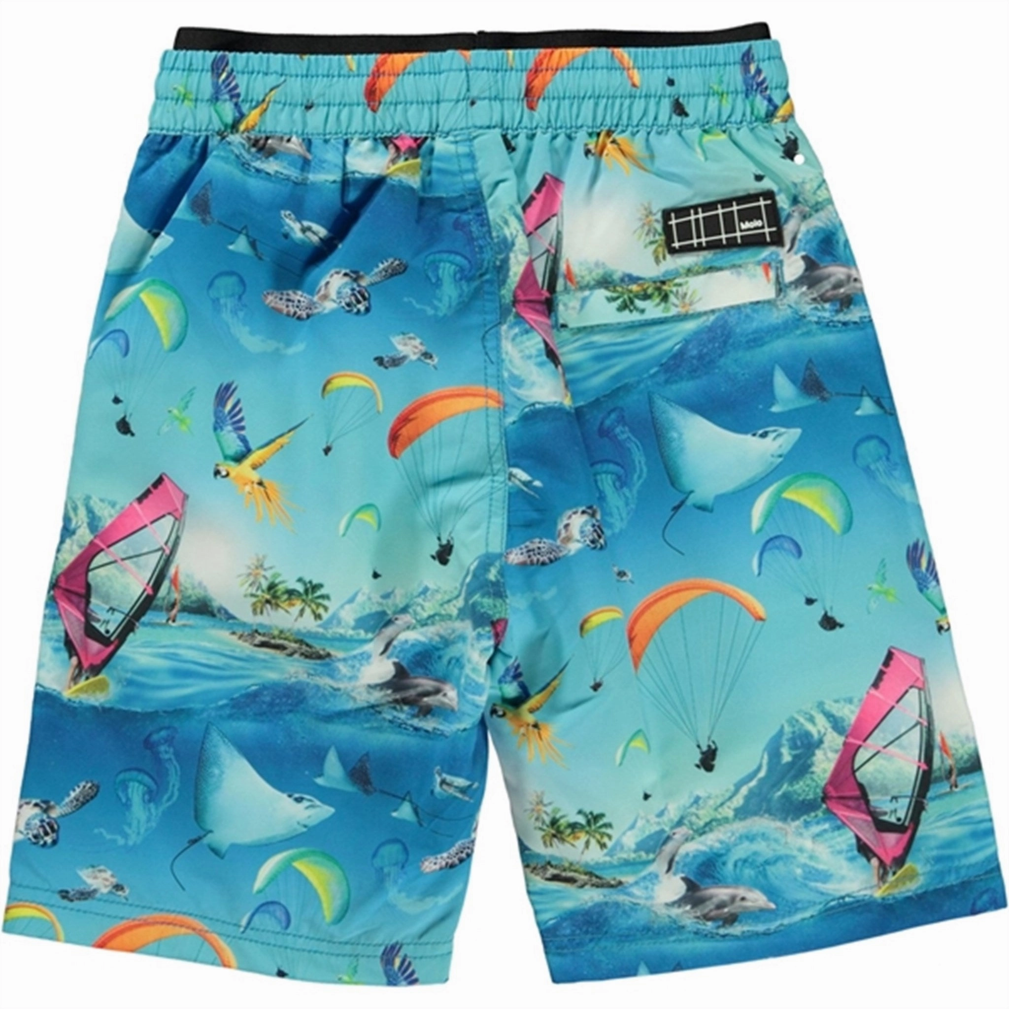 Moderate Coverage Cut Travel-friendly Molo Passion For Motion Neal Swim Shorts