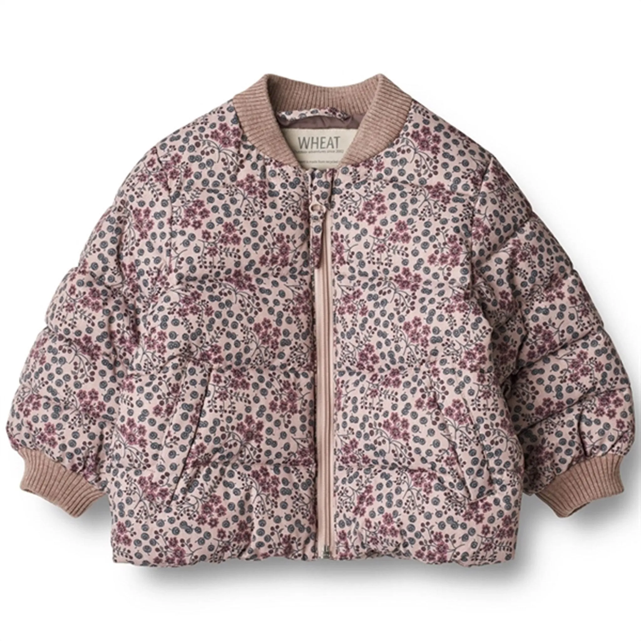 Wheat Puffer Jacket Yuri Pale Lilac Berries winter season Visa
