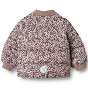 Wheat Puffer Jacket Yuri Pale Lilac Berries Non-Pilling Pastel-Tone