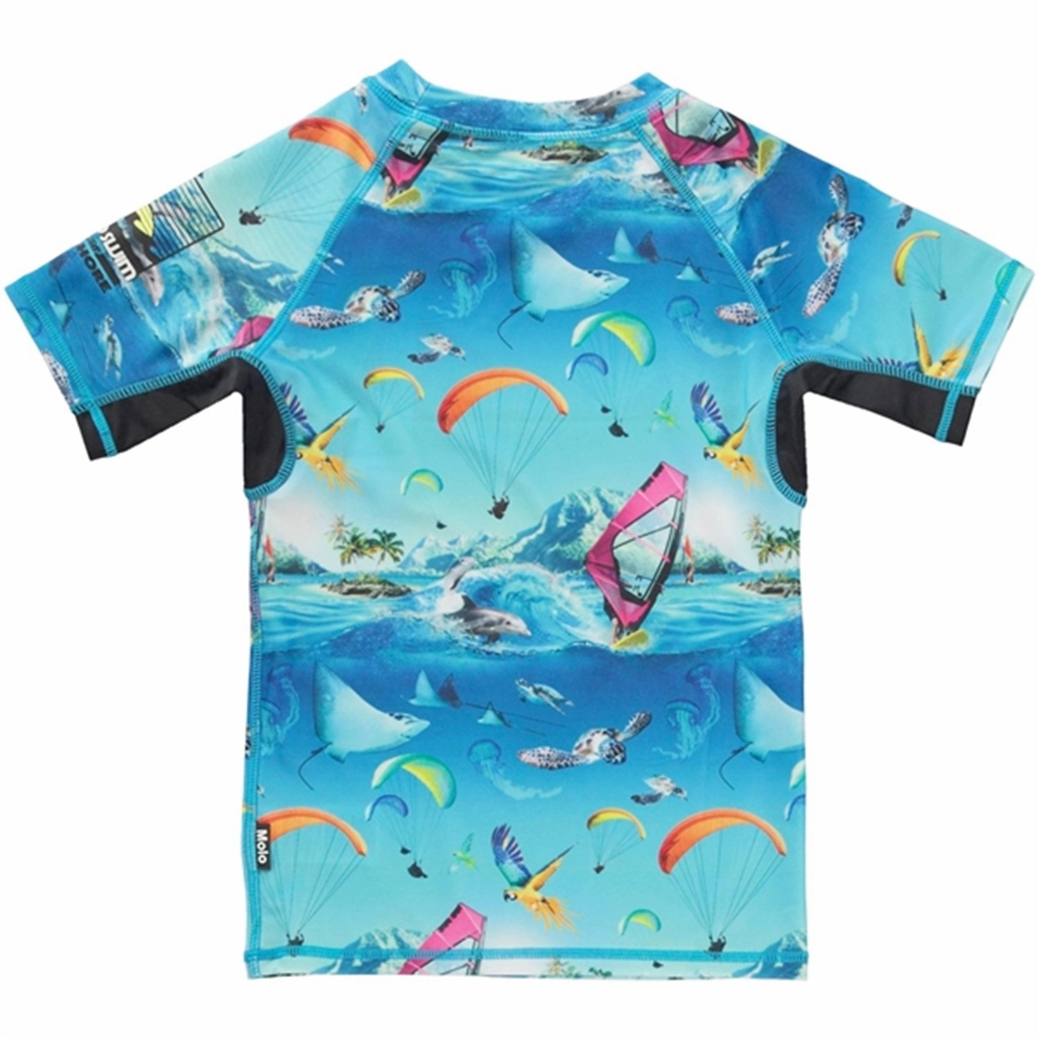 Molo Passion For Motion Neptune Swimming T-shirt Beach fashion Chafe-free