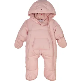 Tommy Hilfiger Soft Rose Solid Stroller Suit Sleek button-front piece