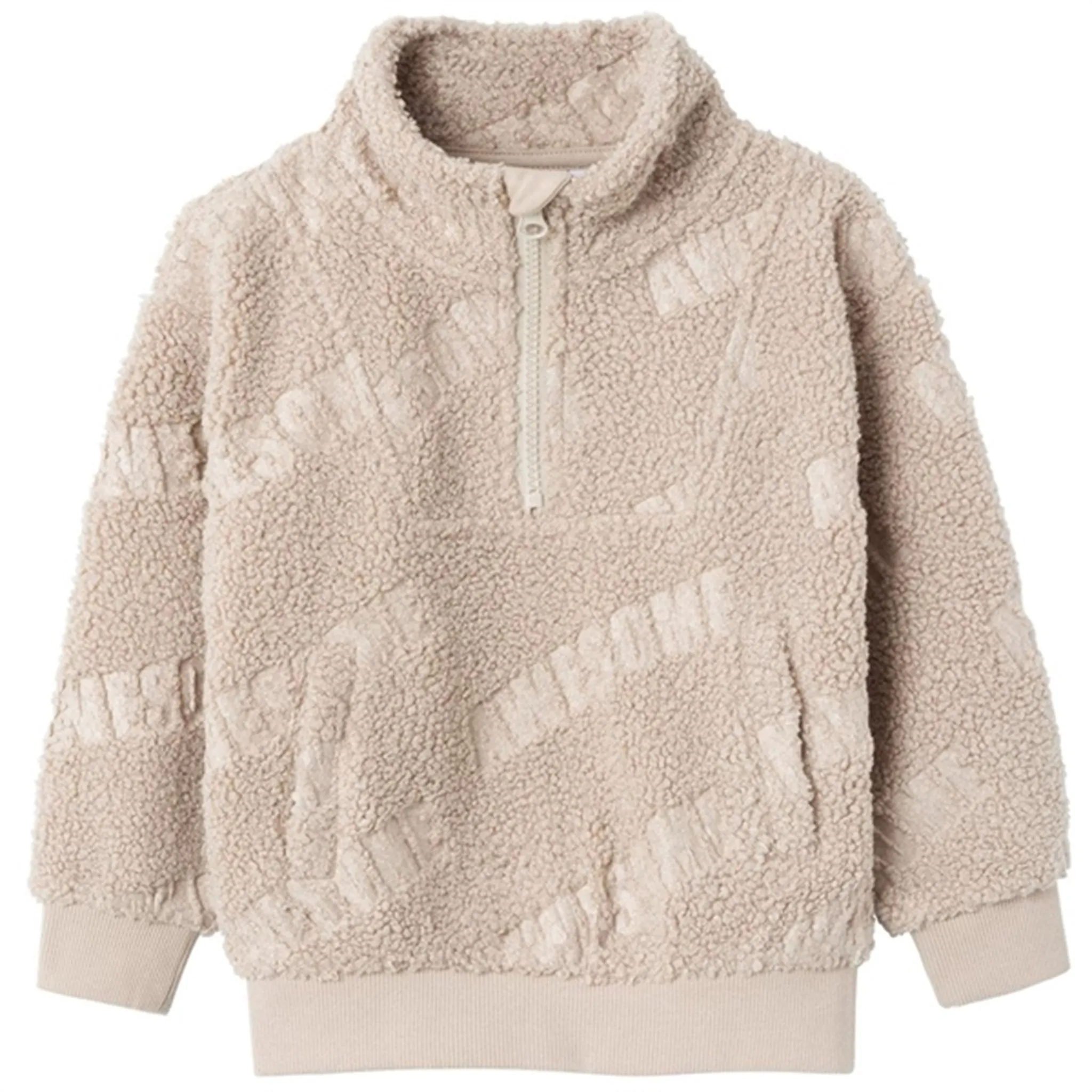 Name it Pure Cashmere Triso Teddy Pullover Sport Inspired