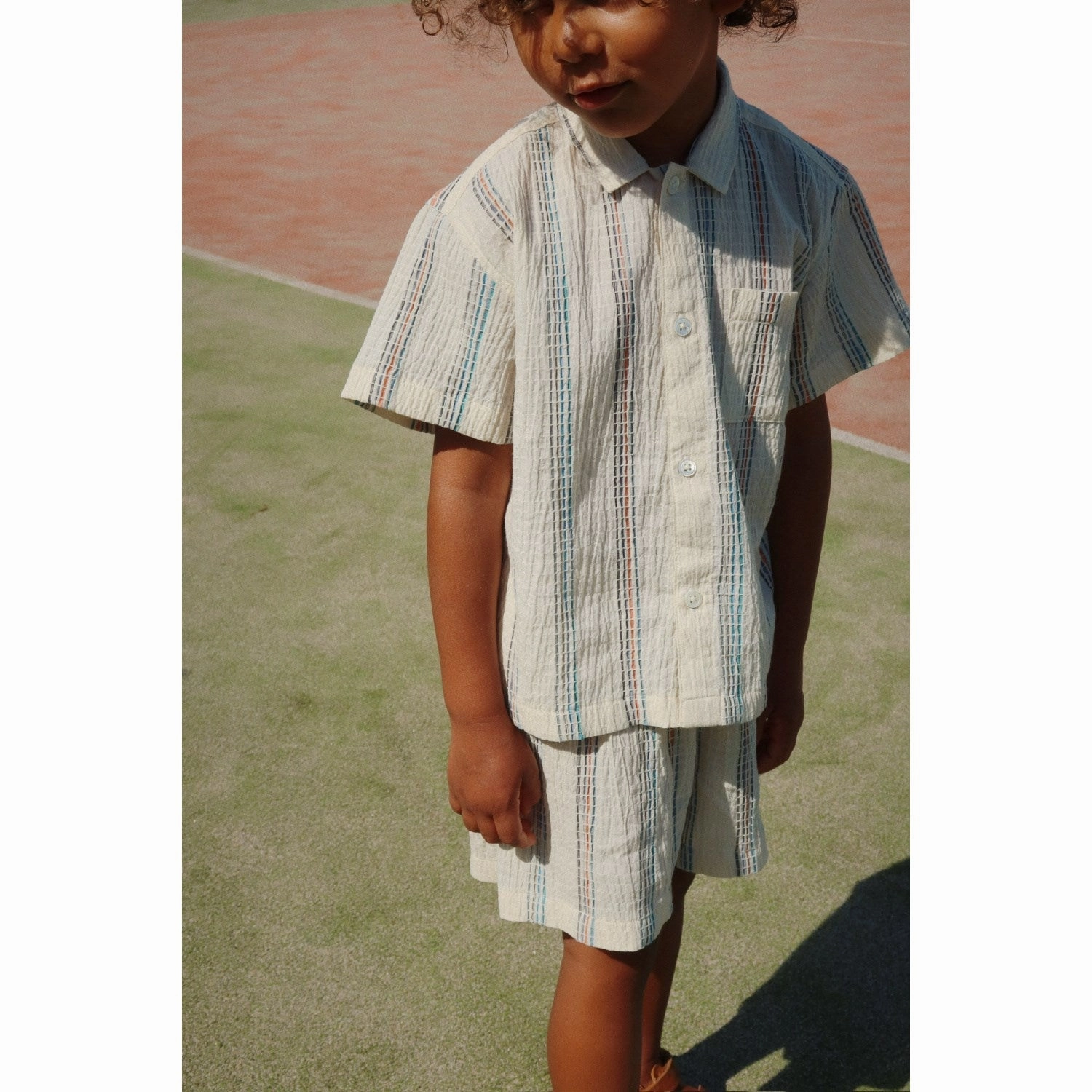 Konges Sl?jd Antique White Vincent Shorts Gots handmade touch Versatile Piece