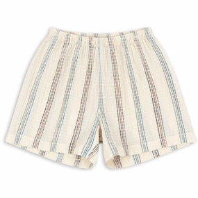 Konges Sl?jd Antique White Vincent Shorts Gots Fast Absorption Textile Moisture Wicking Finish