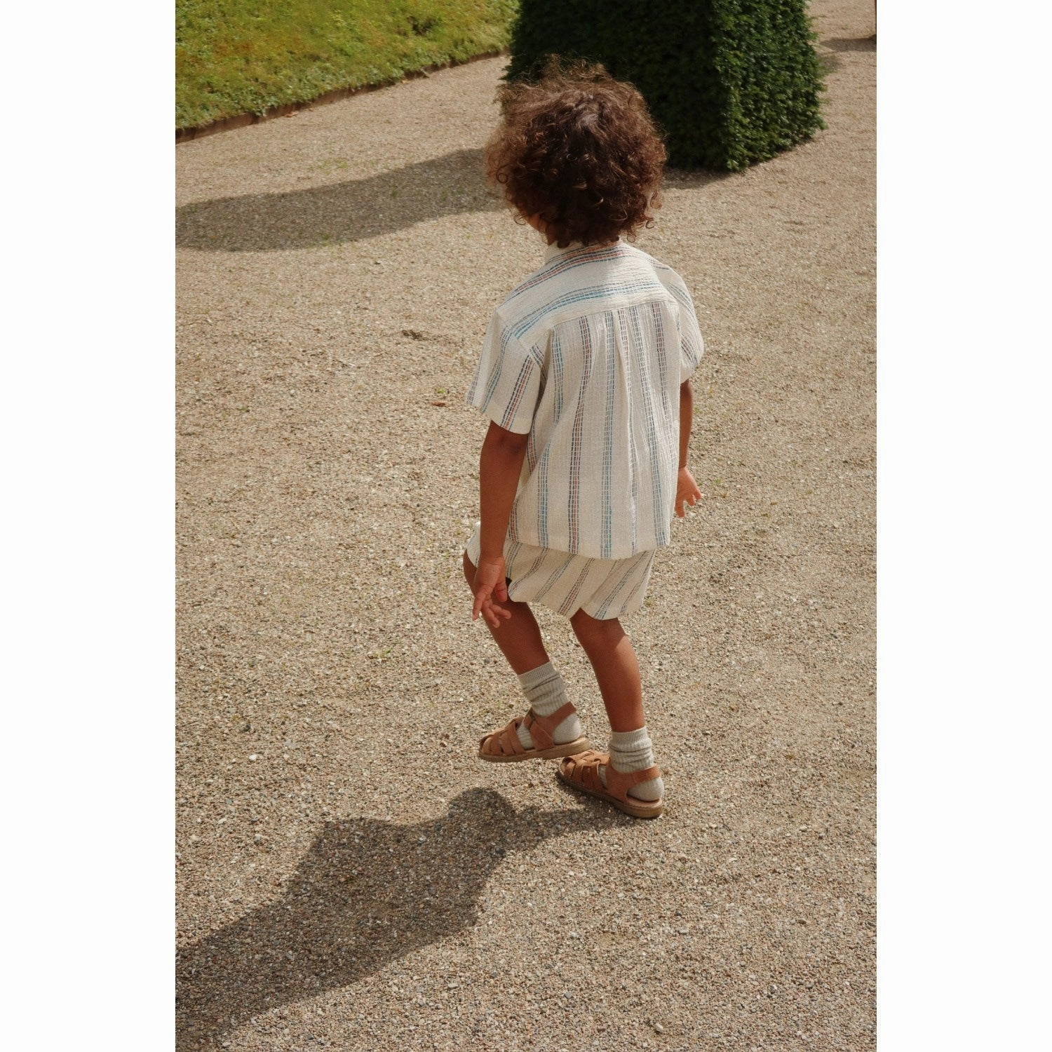 Konges Sl?jd Antique White Vincent Shorts Gots Stretch waistband