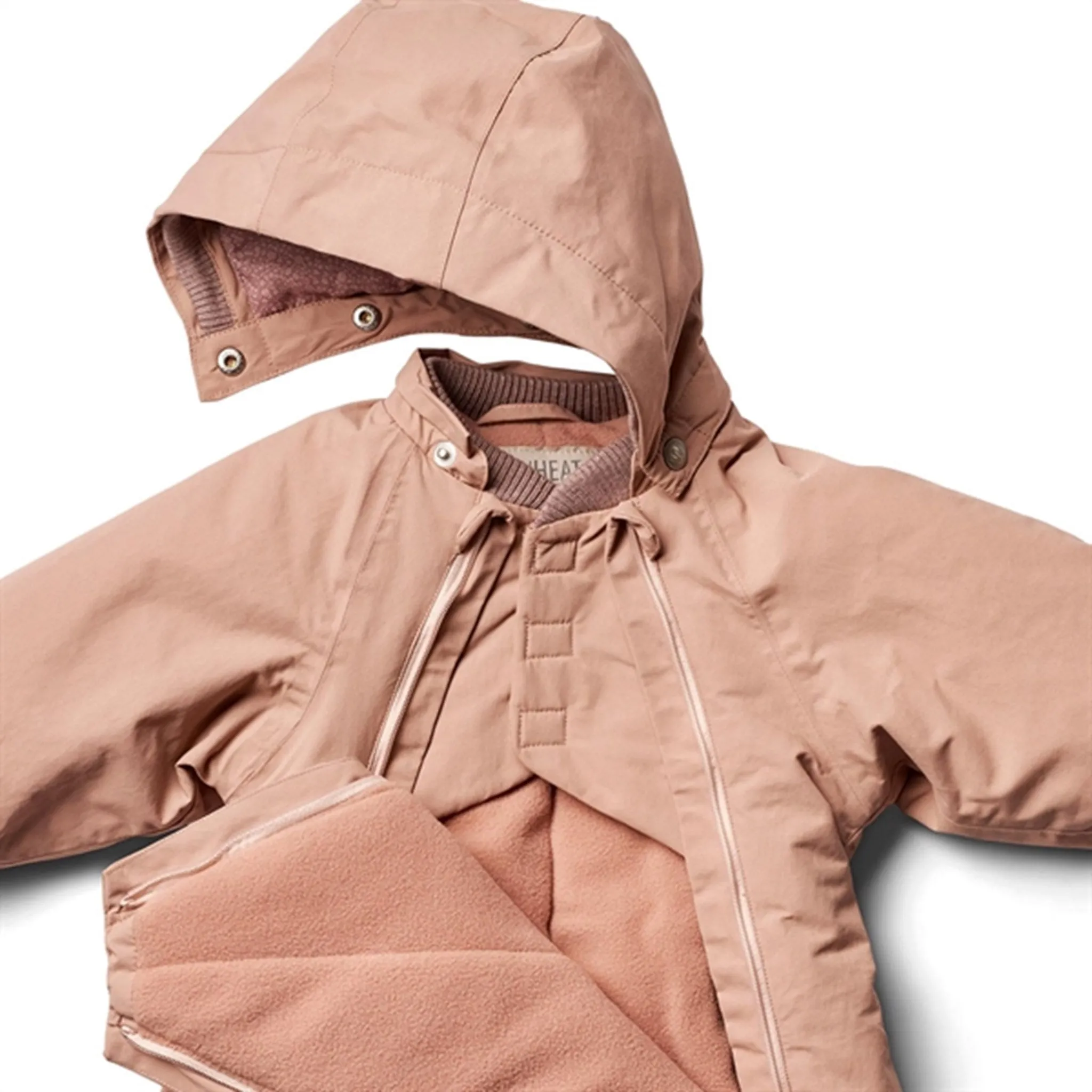 Wheat Snowsuit Adi Tech Rose Dawn retro-style