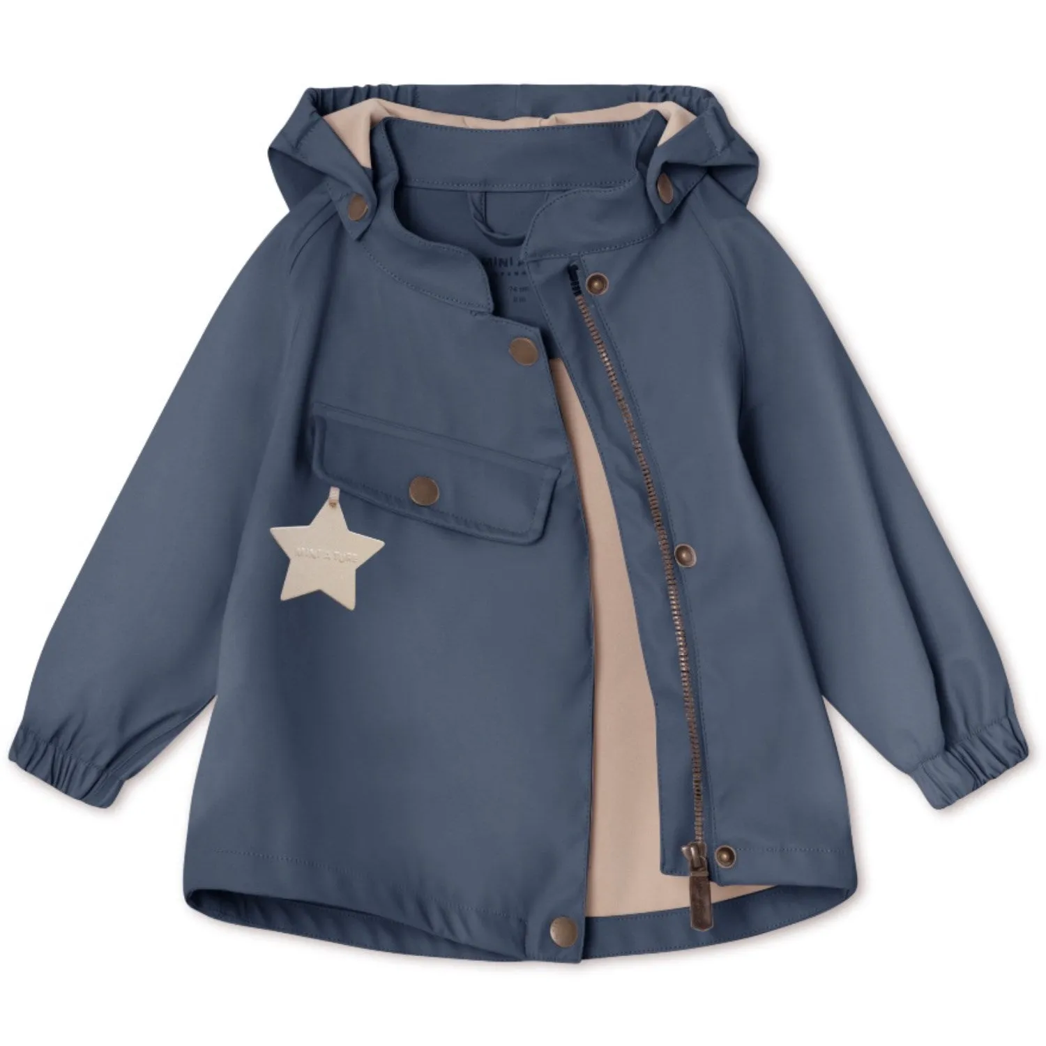 Mini A ture Ombre Blue Wainis Rain Set. GRS Portable Jacket