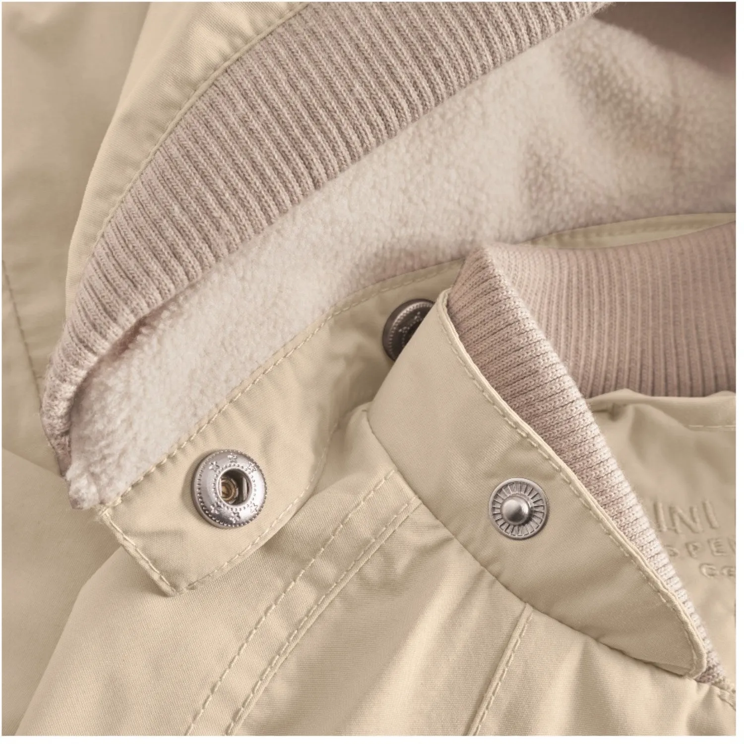 Mini A ture Sesame Wai Fleece Lined Spring Jacket. GRS Rain Shield special - occasion wear