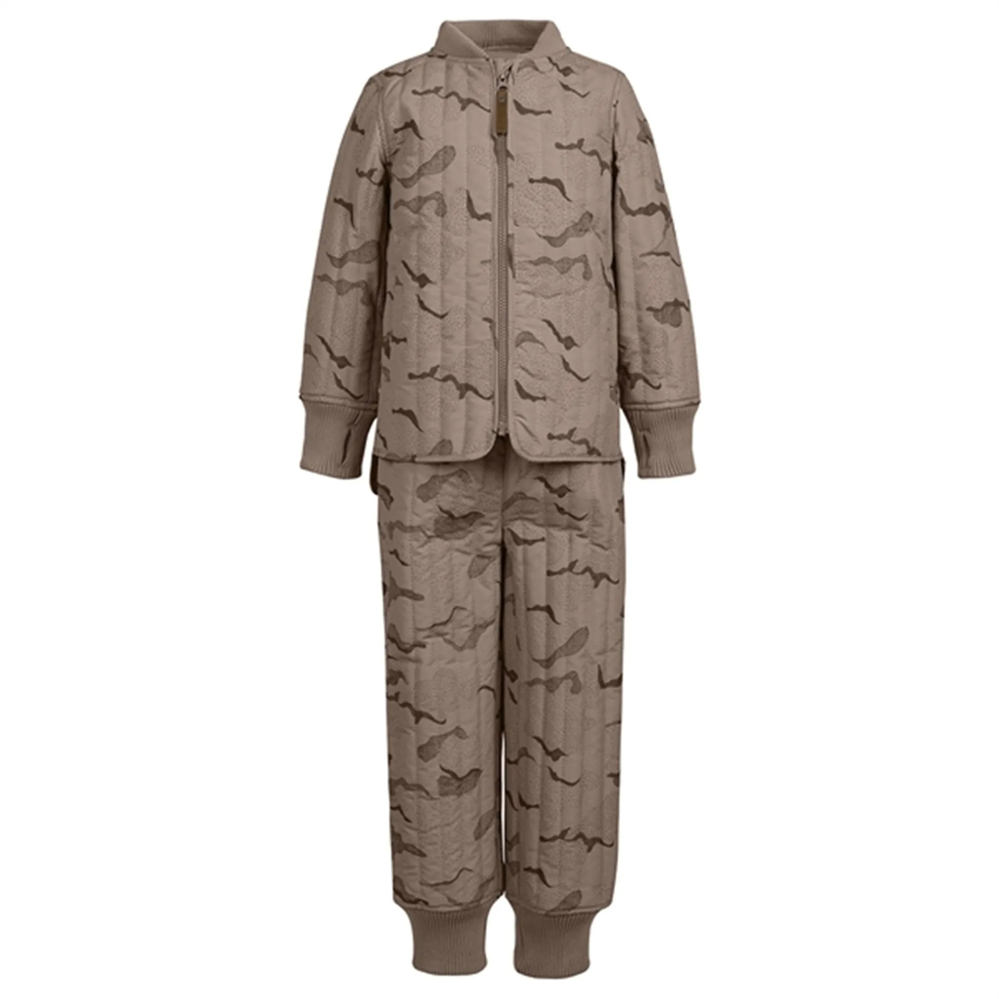 Flutter-Sleeve En Fant Thermal Set AOP Portabella