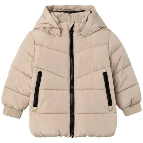 budget-friendly Name it Weathered Teak Music Puffer Jacket