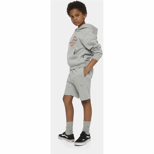 Compact Storage Pocket Dickies Mapleton Sweatshorts Heather Gray