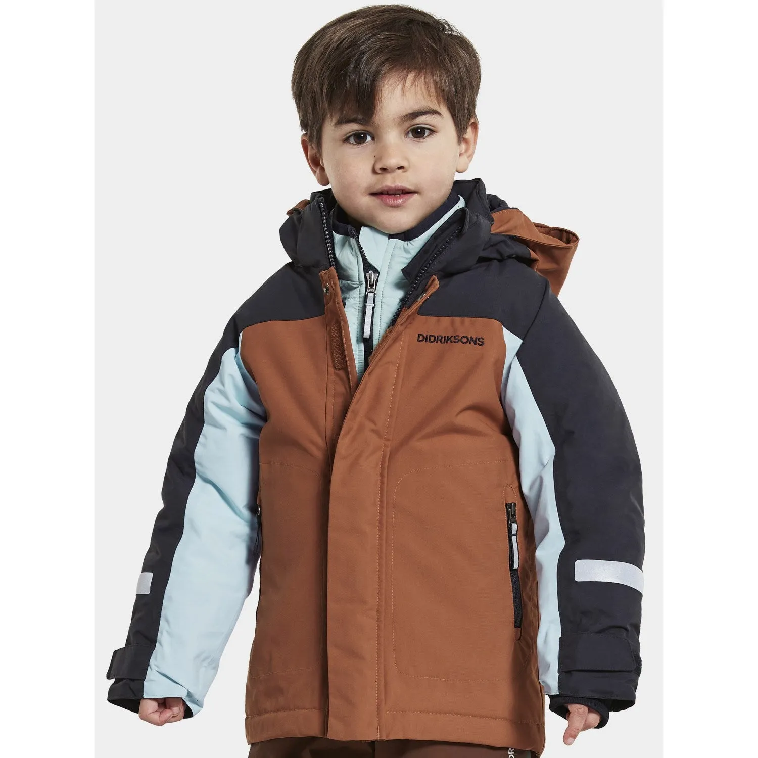 suitable for birthdays family trip Didriksons Acorn Brown Neptun Kids Jacket