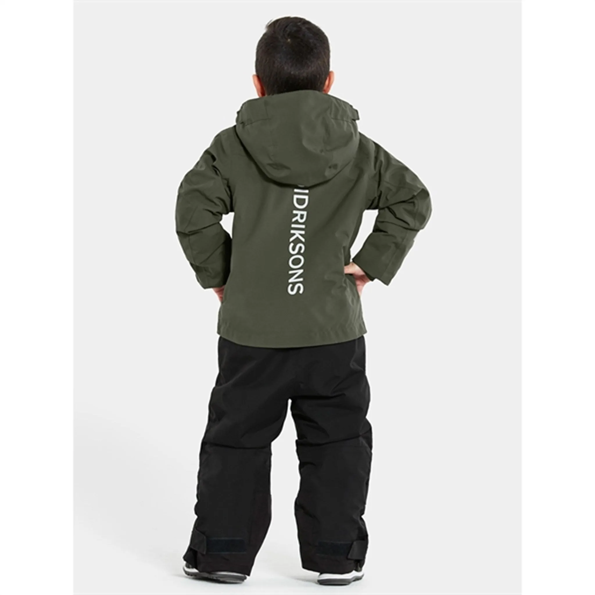 Cuffed-Sleeve Snag-Resistant Didriksons Arke Deep Green Wintersuit