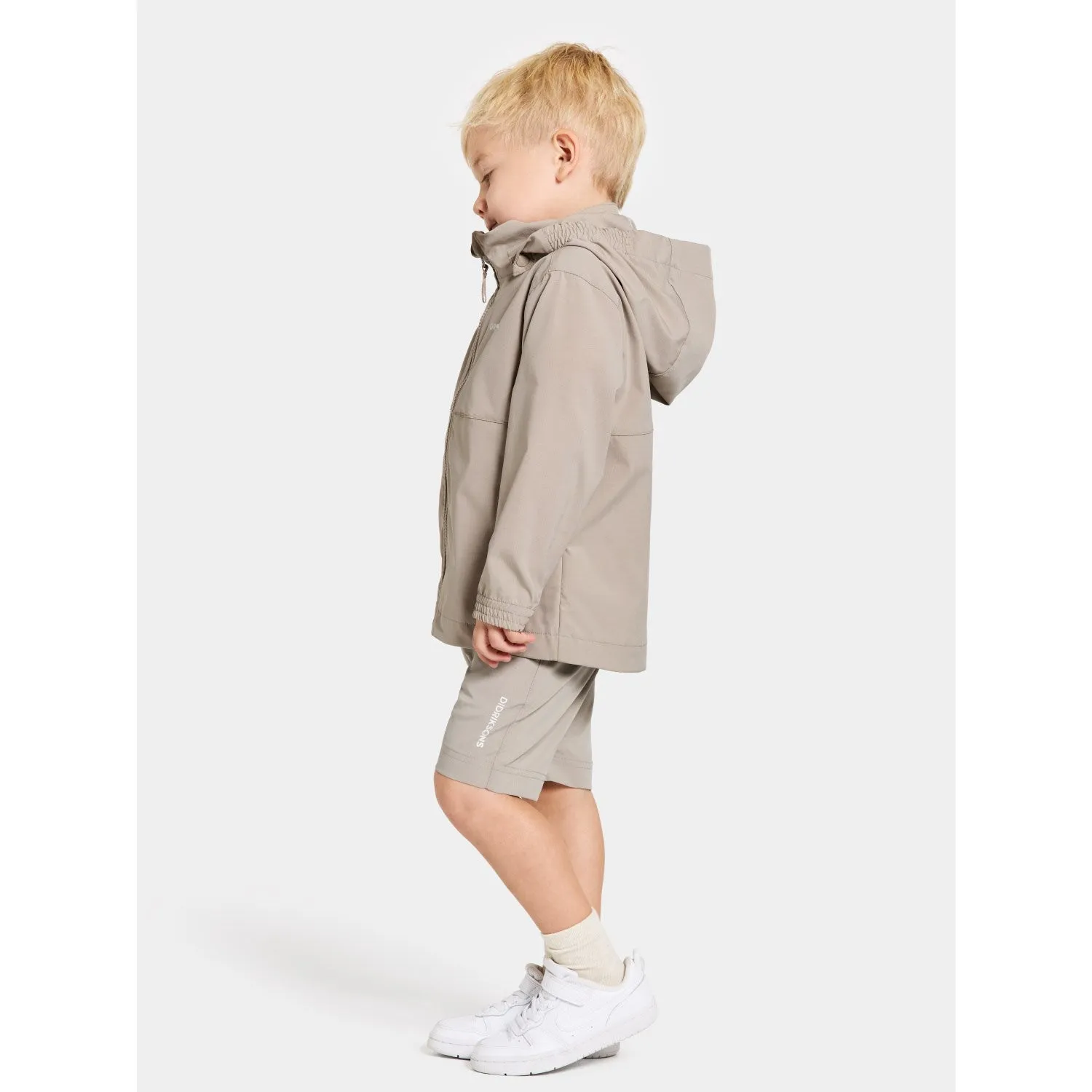 tall size Didriksons Beach Beige Hallon Kids Jacket