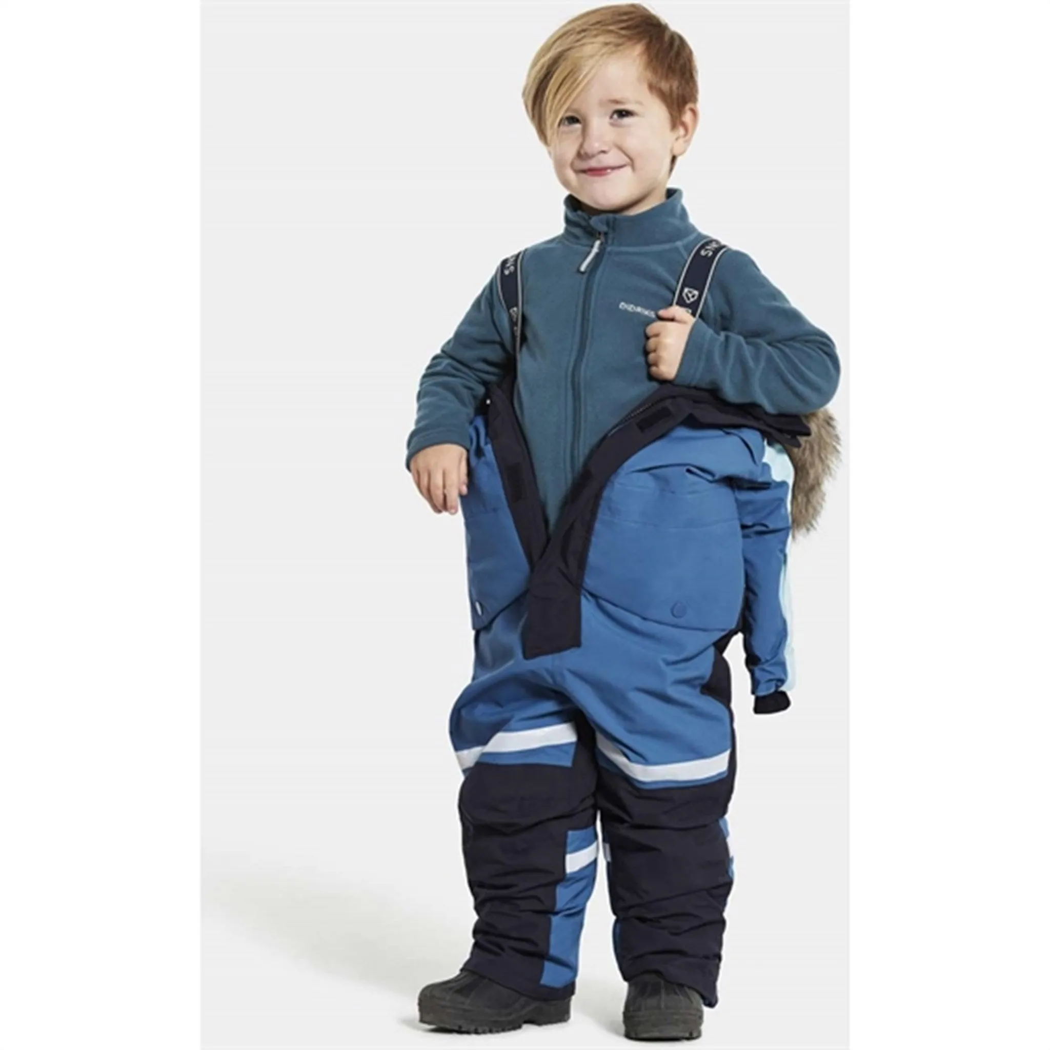 Didriksons Bj?rven Corn Blue Snowsuit Versatile-Style