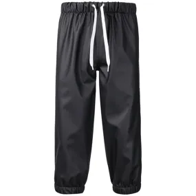 Didriksons Black Midjeman Pants Mountain Ready