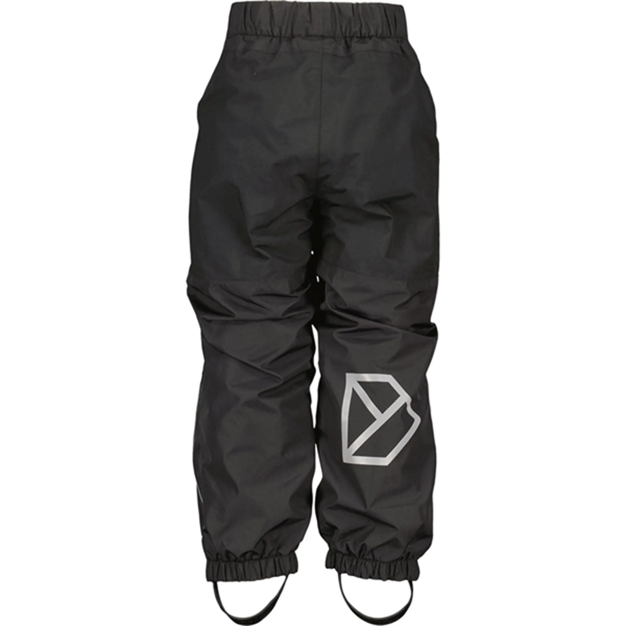 Didriksons Black Narvi Kids 2 Pants Casual Design