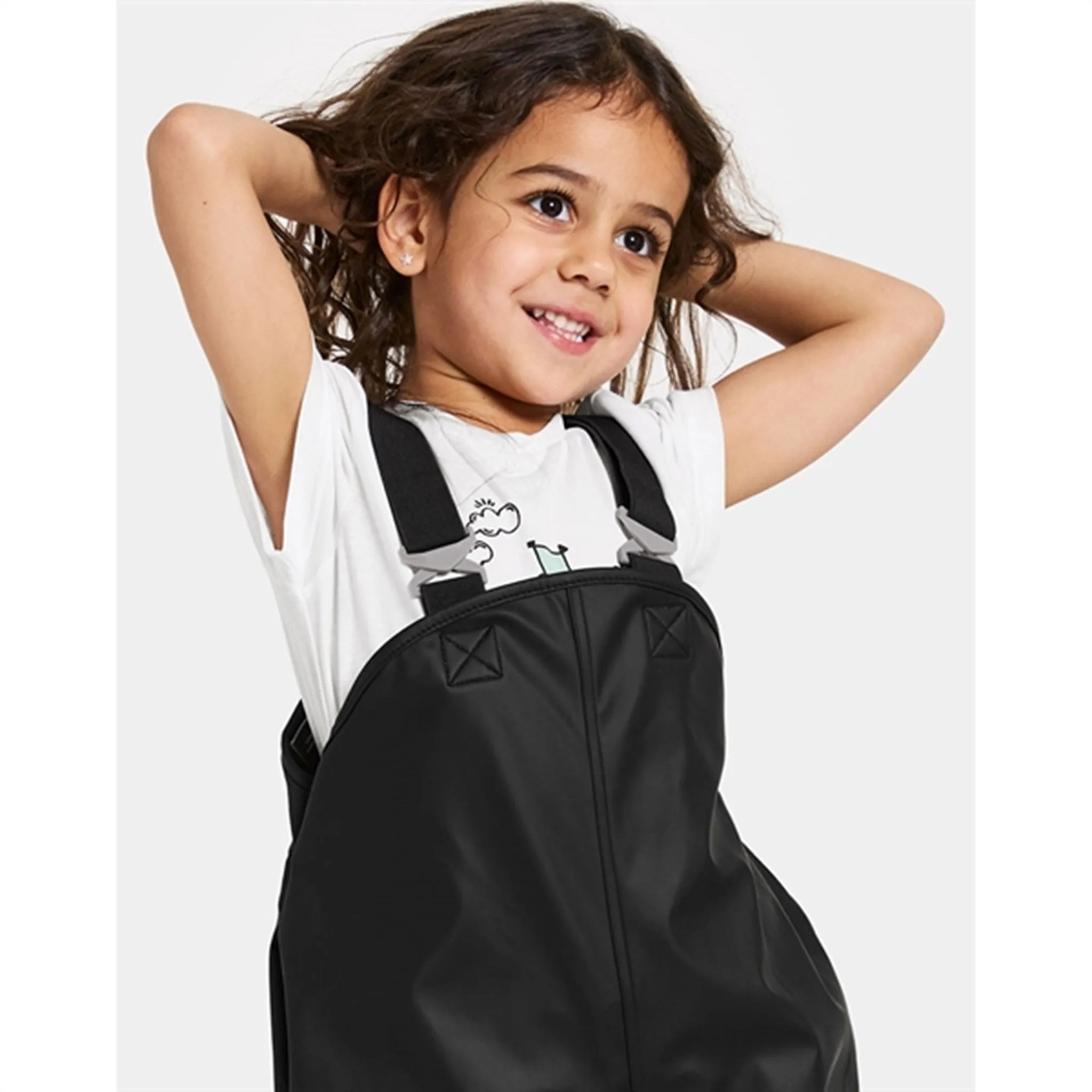 Stylish Comfort Didriksons Black Plaskeman Pants