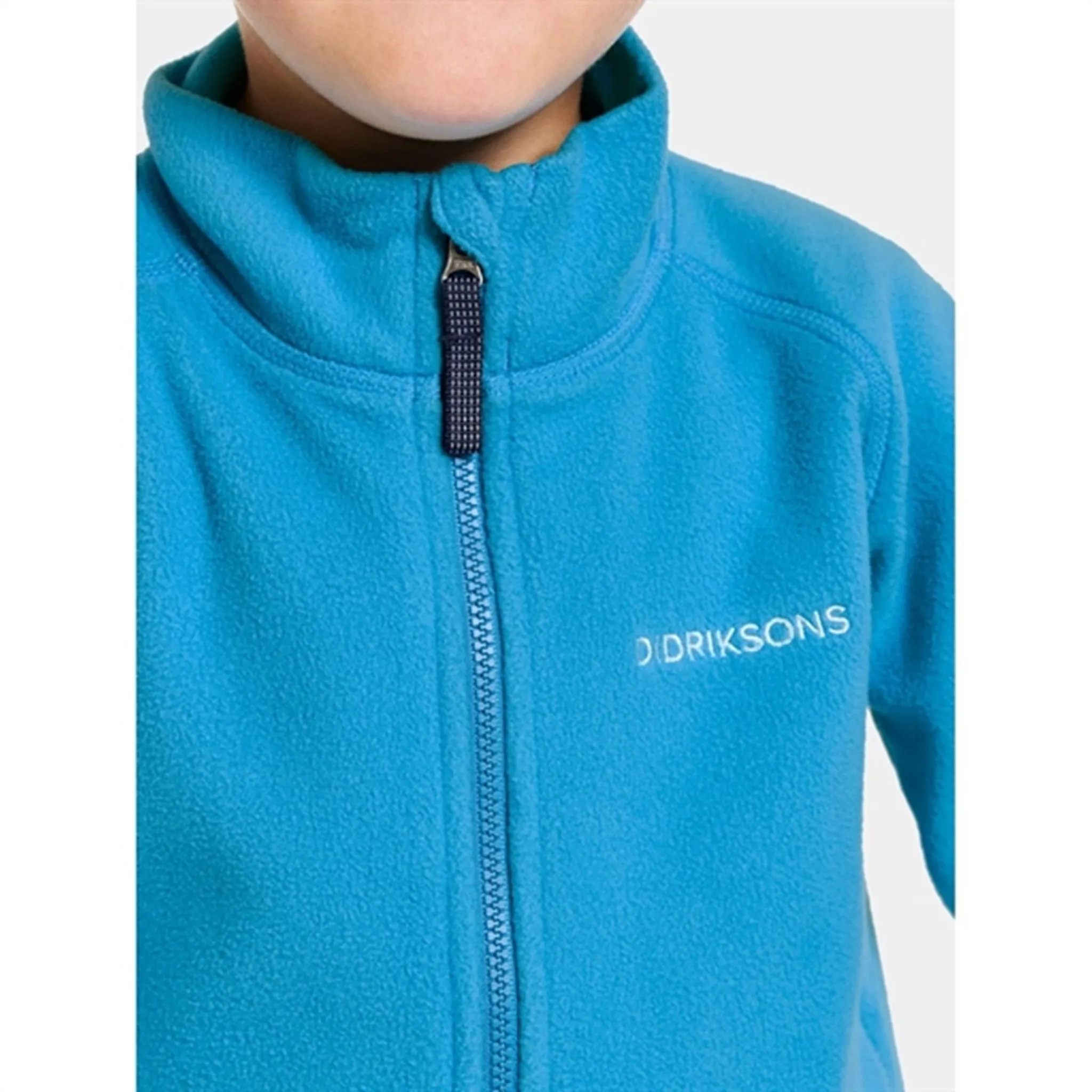 Didriksons Blue Lagoon Monte Kids Fleece Cardigan Seasonal Outfit