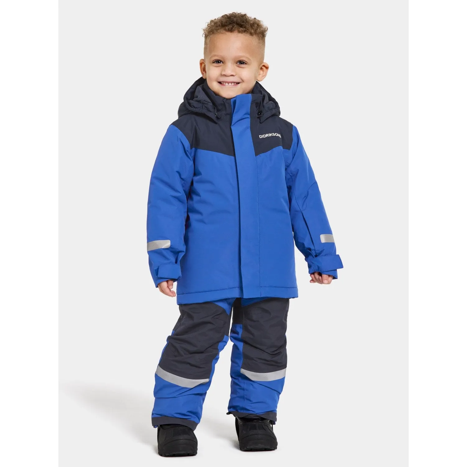 Budget Modern Didriksons Caribbean Blue Skare Kids Set