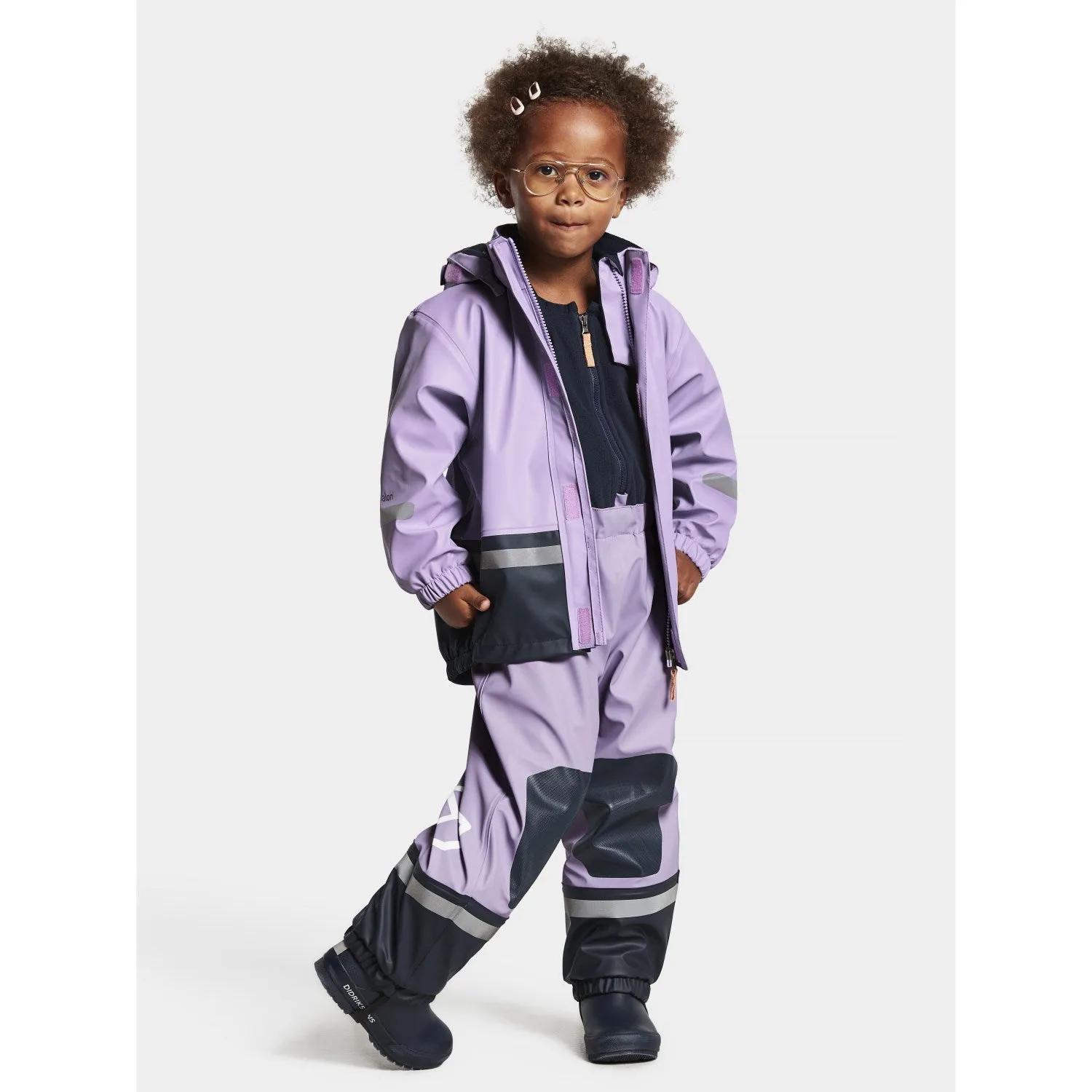 Didriksons Digital Purple Boardman Set Essential Outerwear