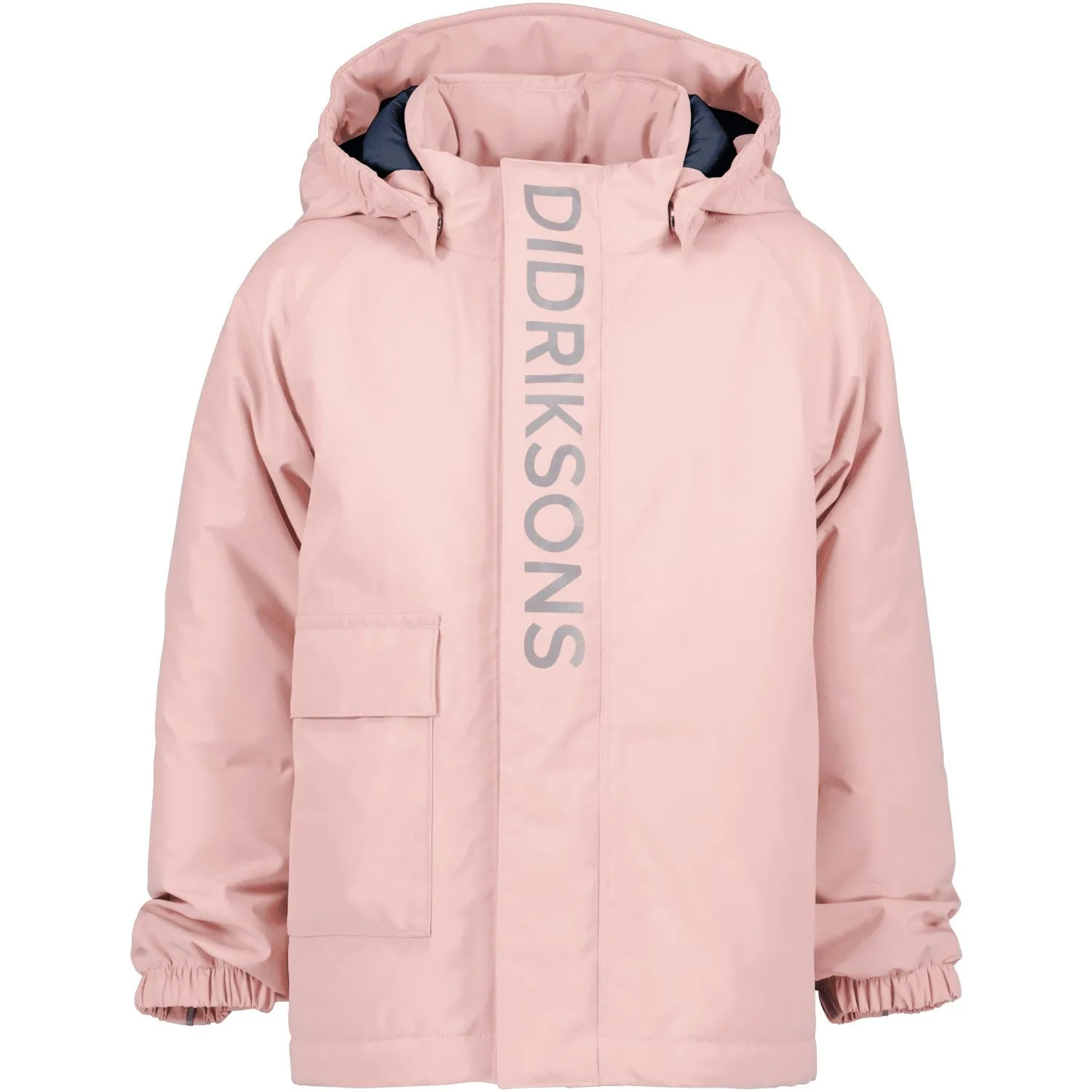 Didriksons Dusty Pink Talvi Kids Jacket Charity Layered Comfort