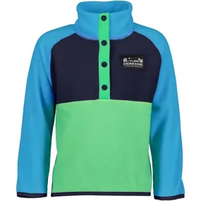 Lightweight Outfit Didriksons Frog Green Monte Kids Fleece Jacket