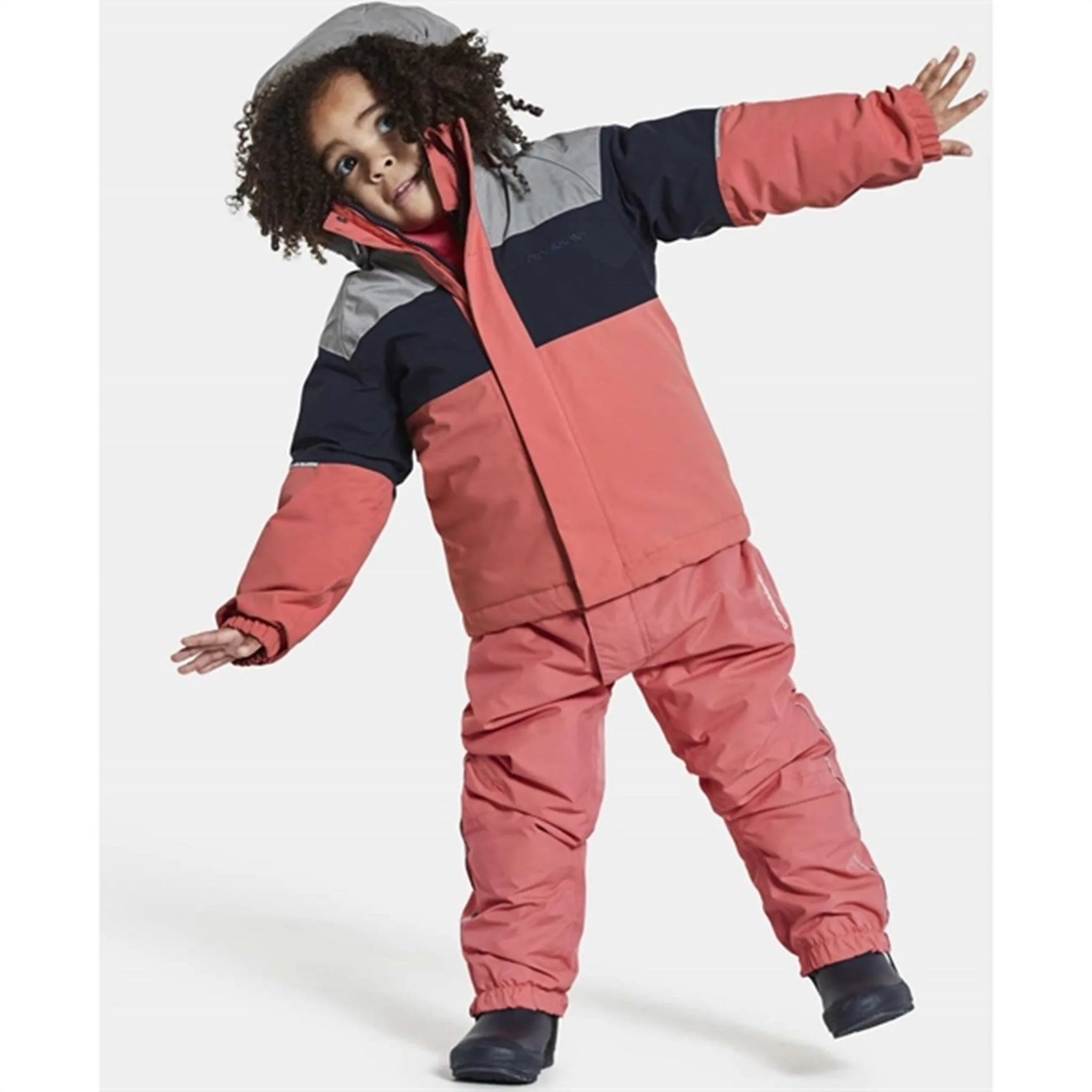 Didriksons Lux Peach Rose Jacket Graphic