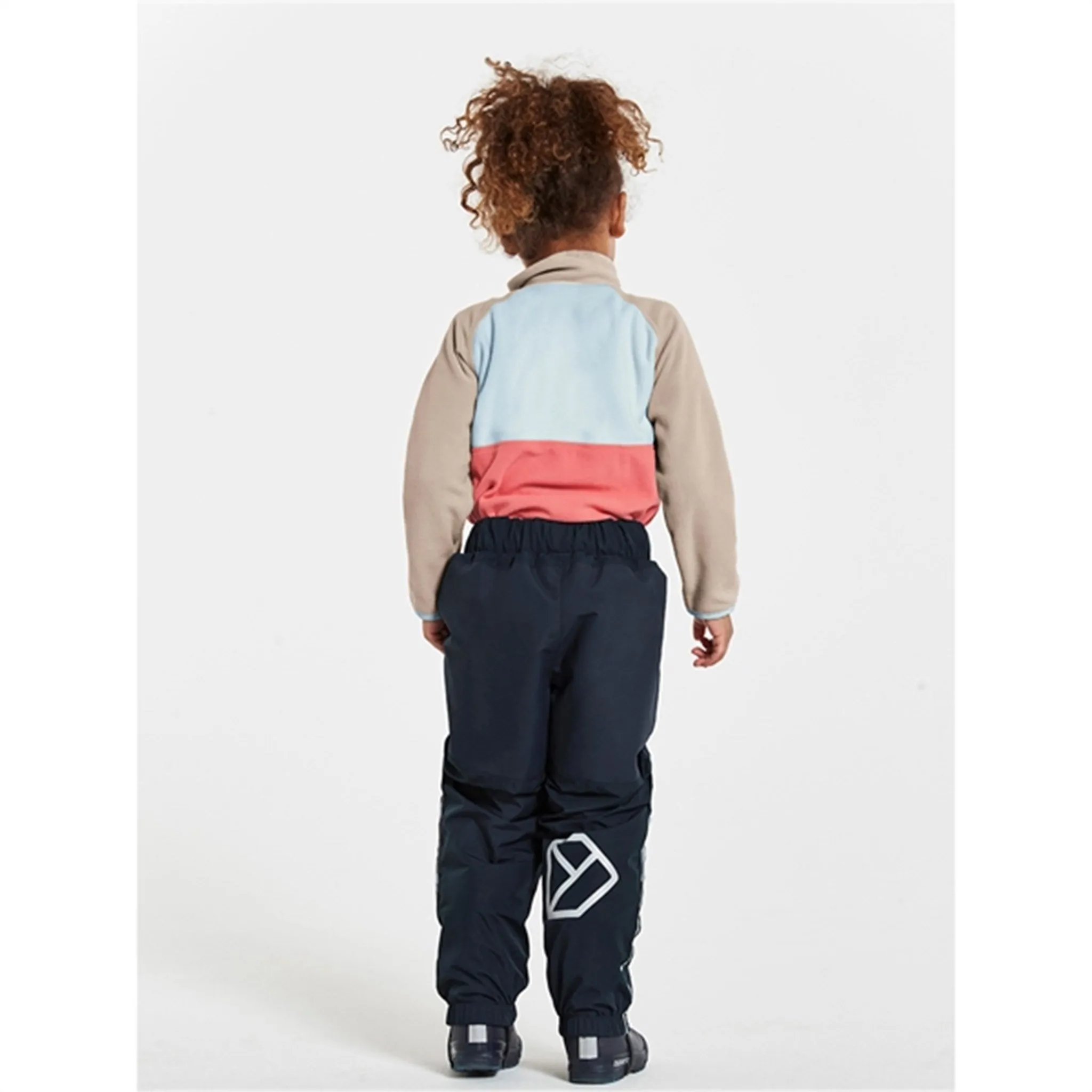 Layered Protection Reflective Trim Didriksons Narvi Navy Ski Pants