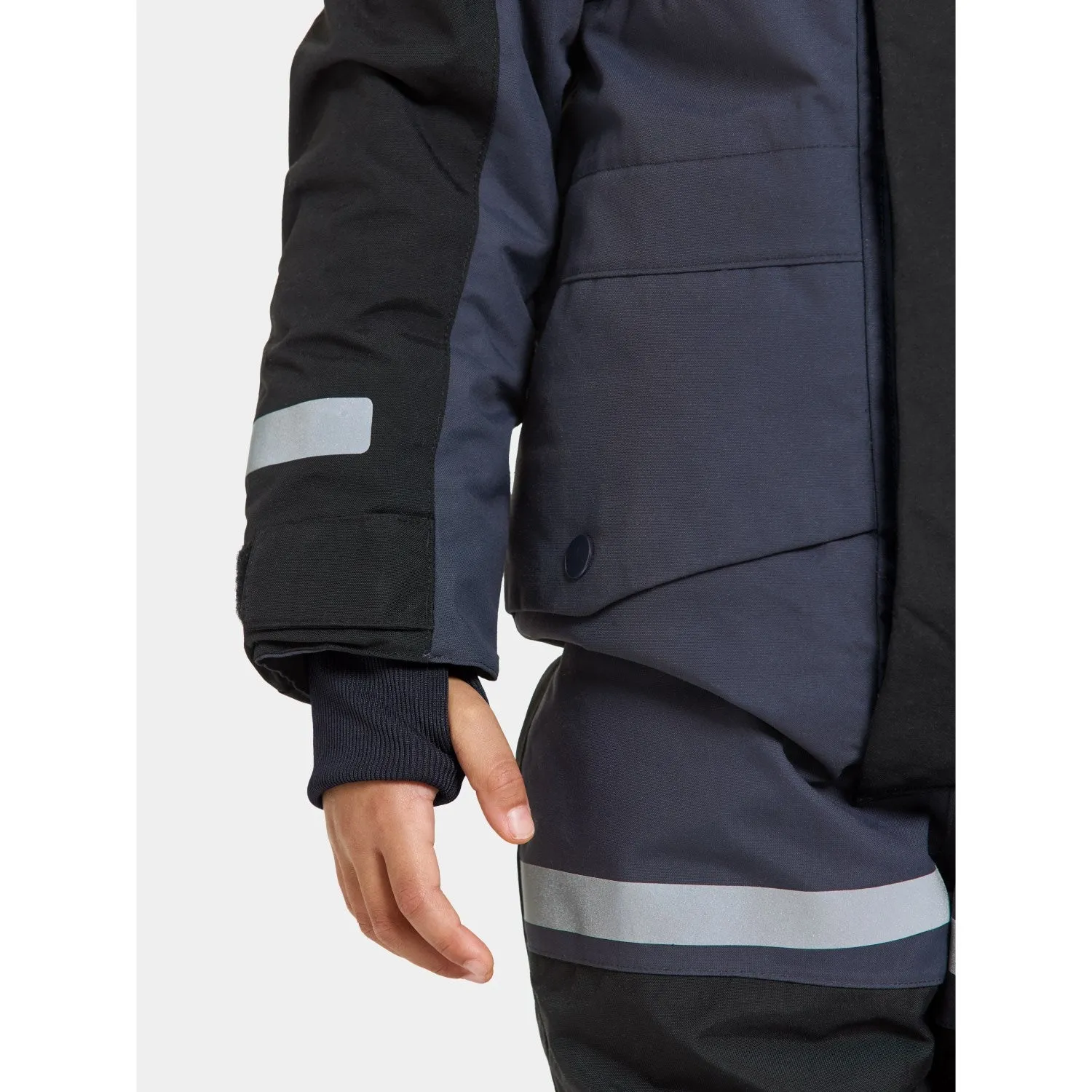 High-Fashion Feminine casual wear Didriksons Navy Bj?rven Kids Coverall 3