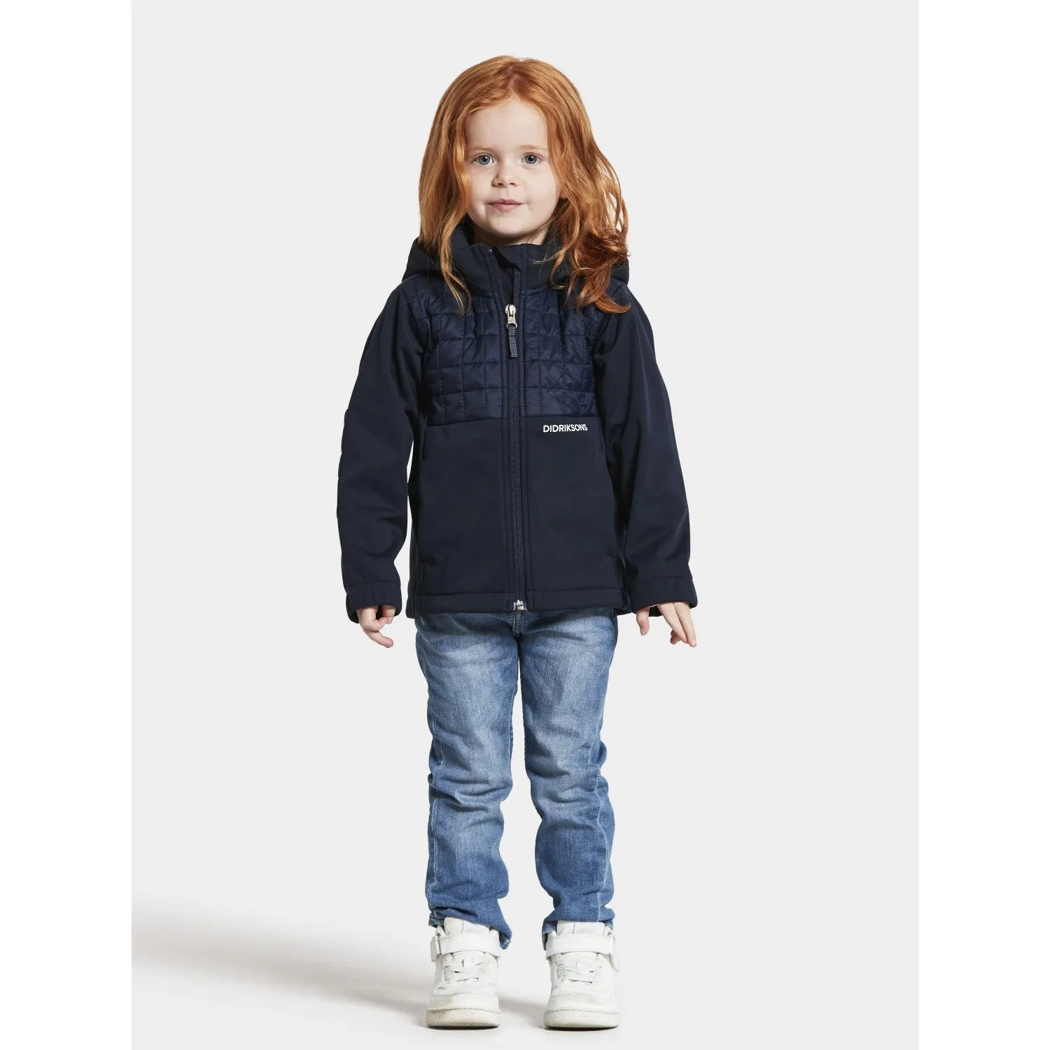 Didriksons Navy Briska Kids Jacket Software Active Use