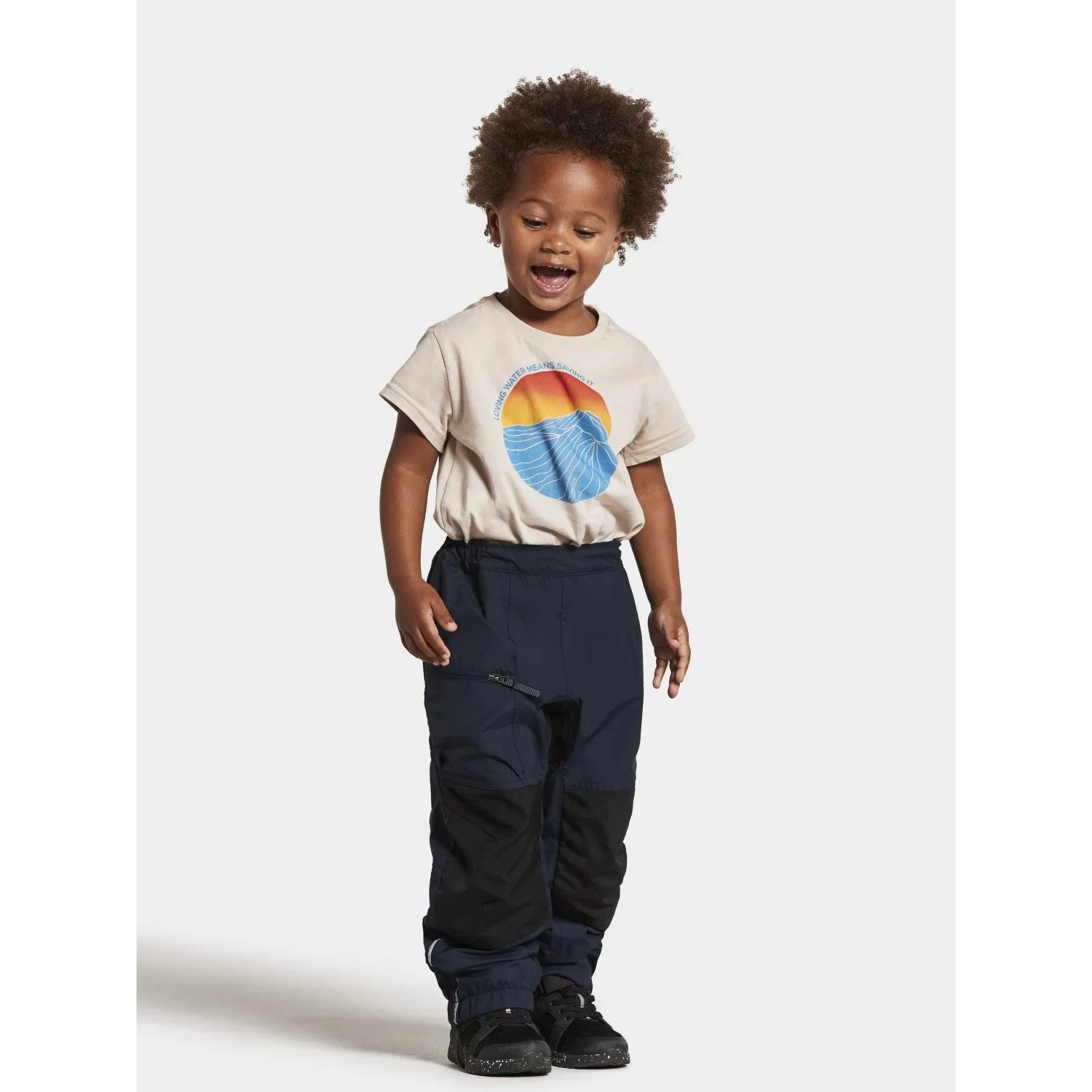 Didriksons Navy Dusk Kids Pants Perfect Look