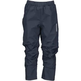 Didriksons Navy Idur Kids Pants Recyclable Fabric Blend