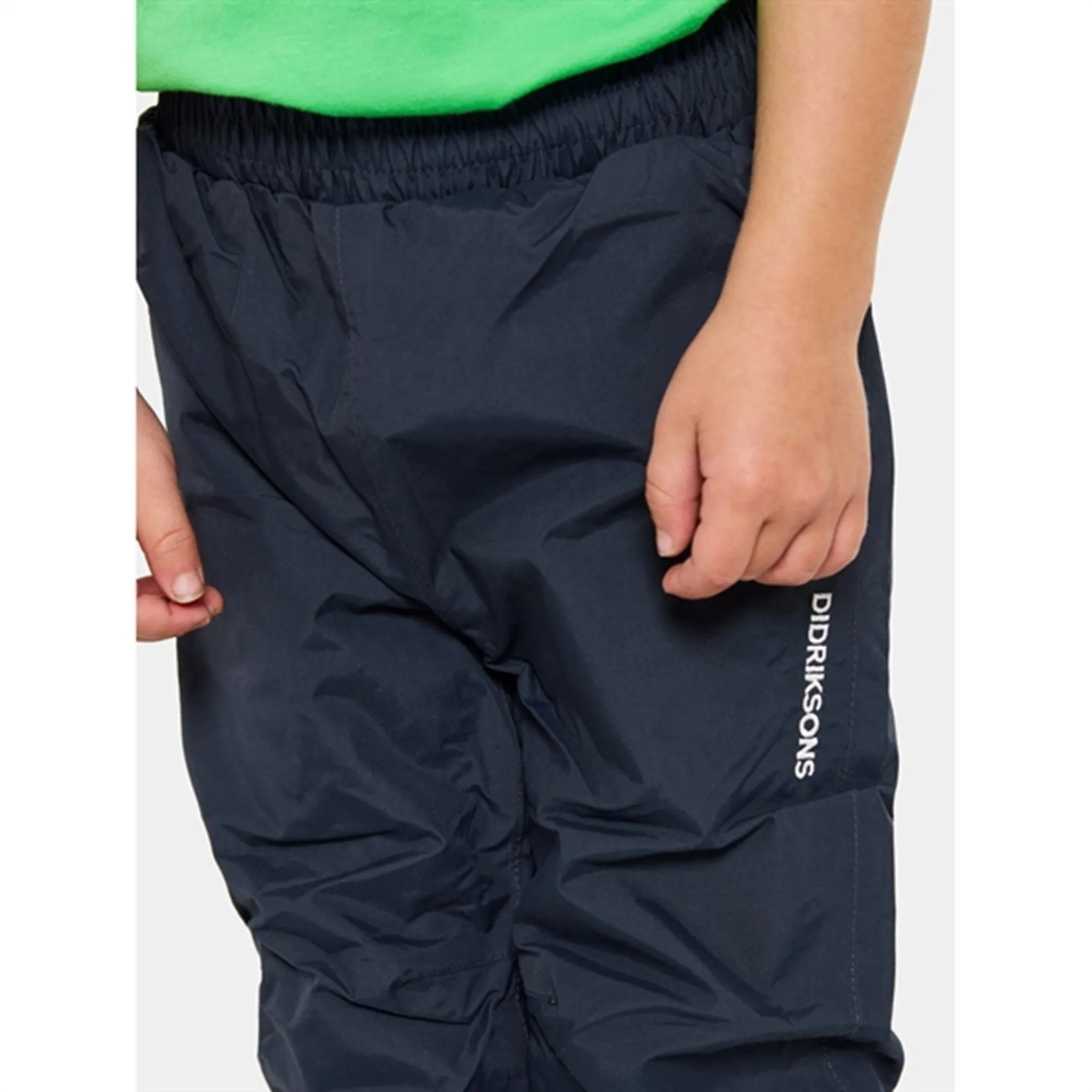 Didriksons Navy Idur Kids Pants OrganicCottonBlend