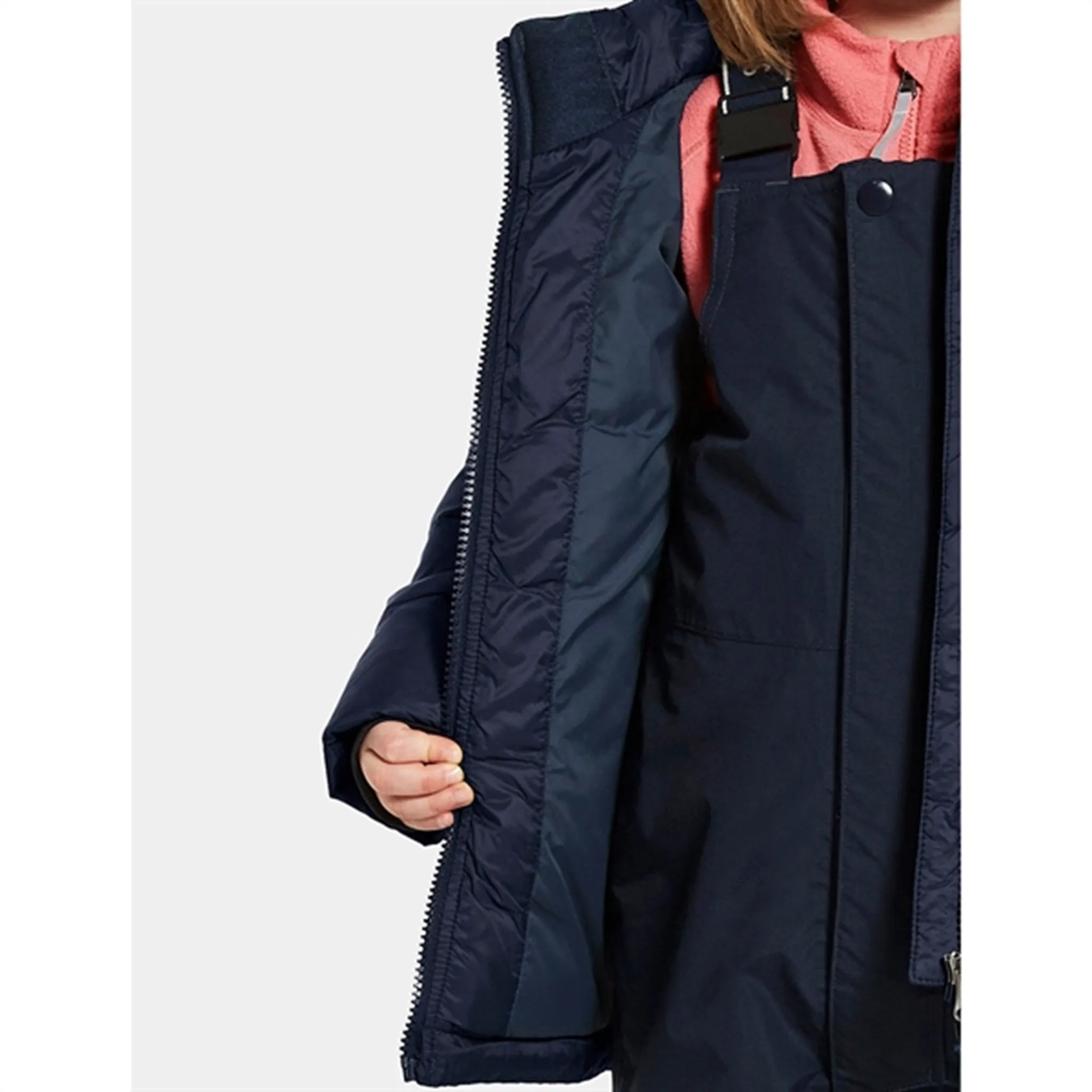 Lightweight daywear Raw-Hem Didriksons Navy Rodi Kids Jacket