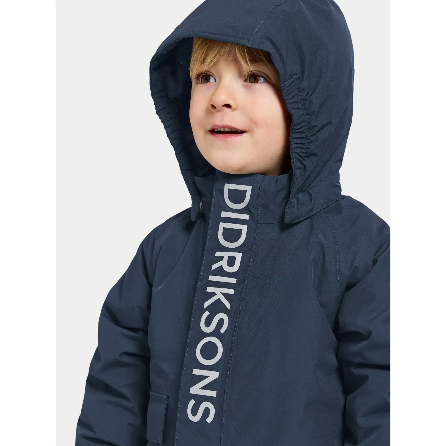 Didriksons Navy Talvi Kids Jacket Fresh Look
