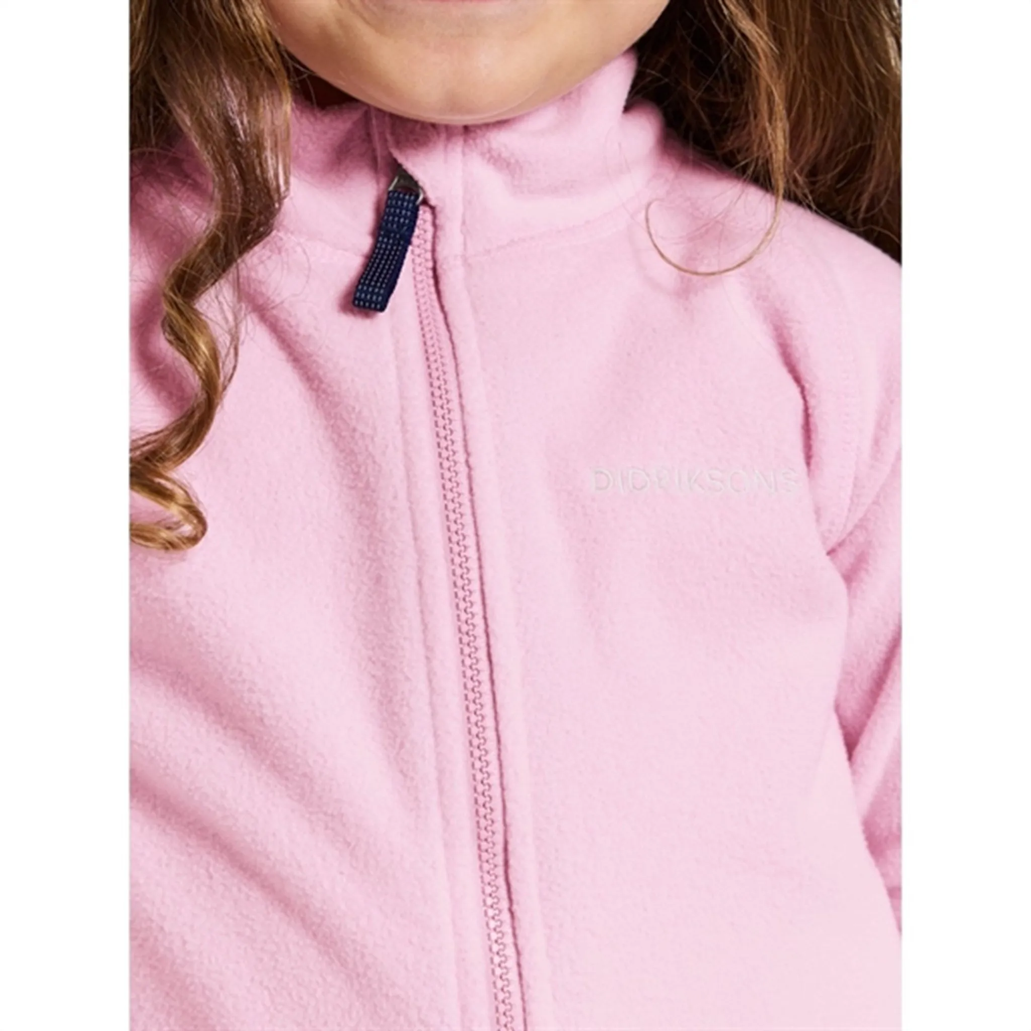 Travel Essential Didriksons Orchid Pink Monte Kids Fleece Cardigan
