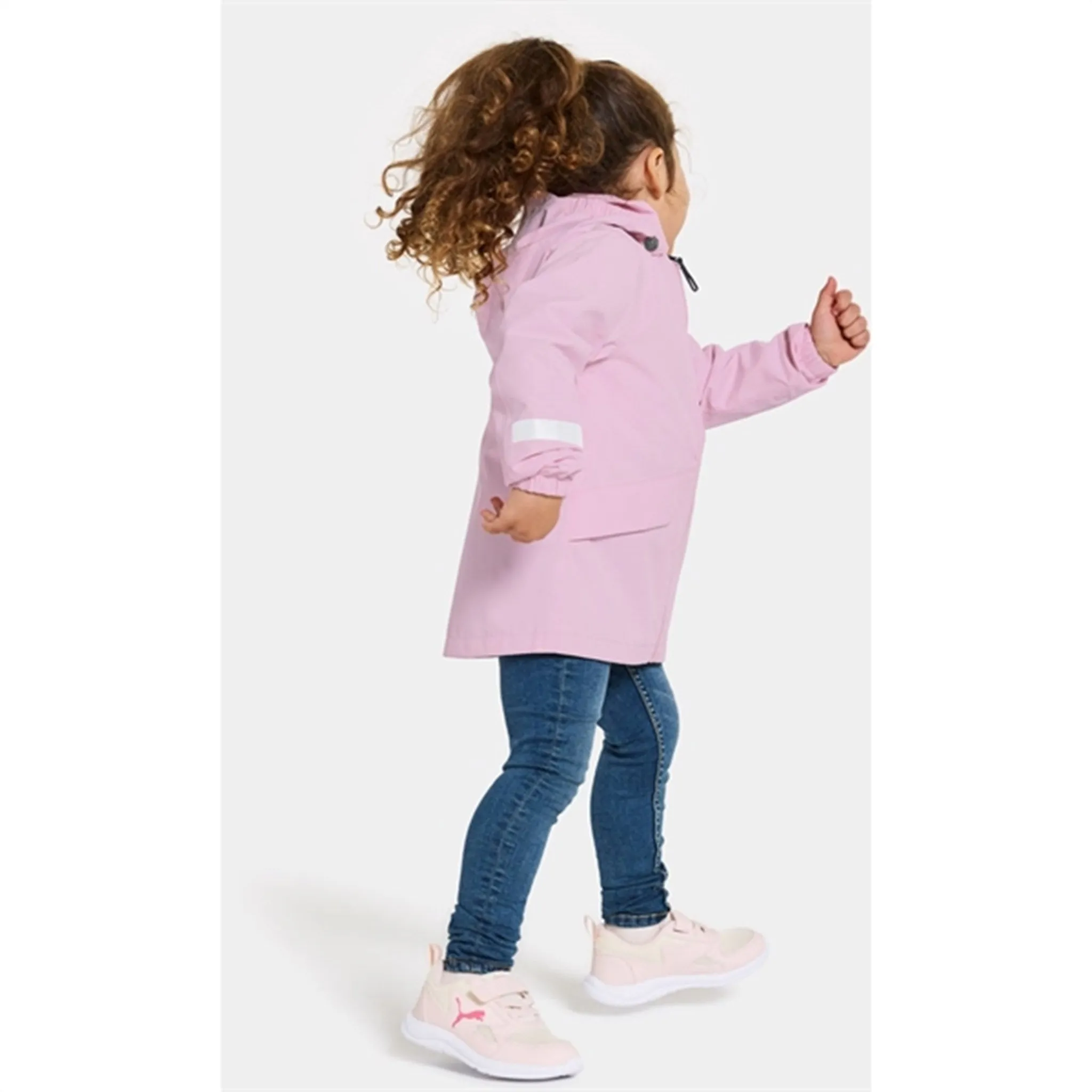 Didriksons Orchid Pink Norma Kids Jacket family trip