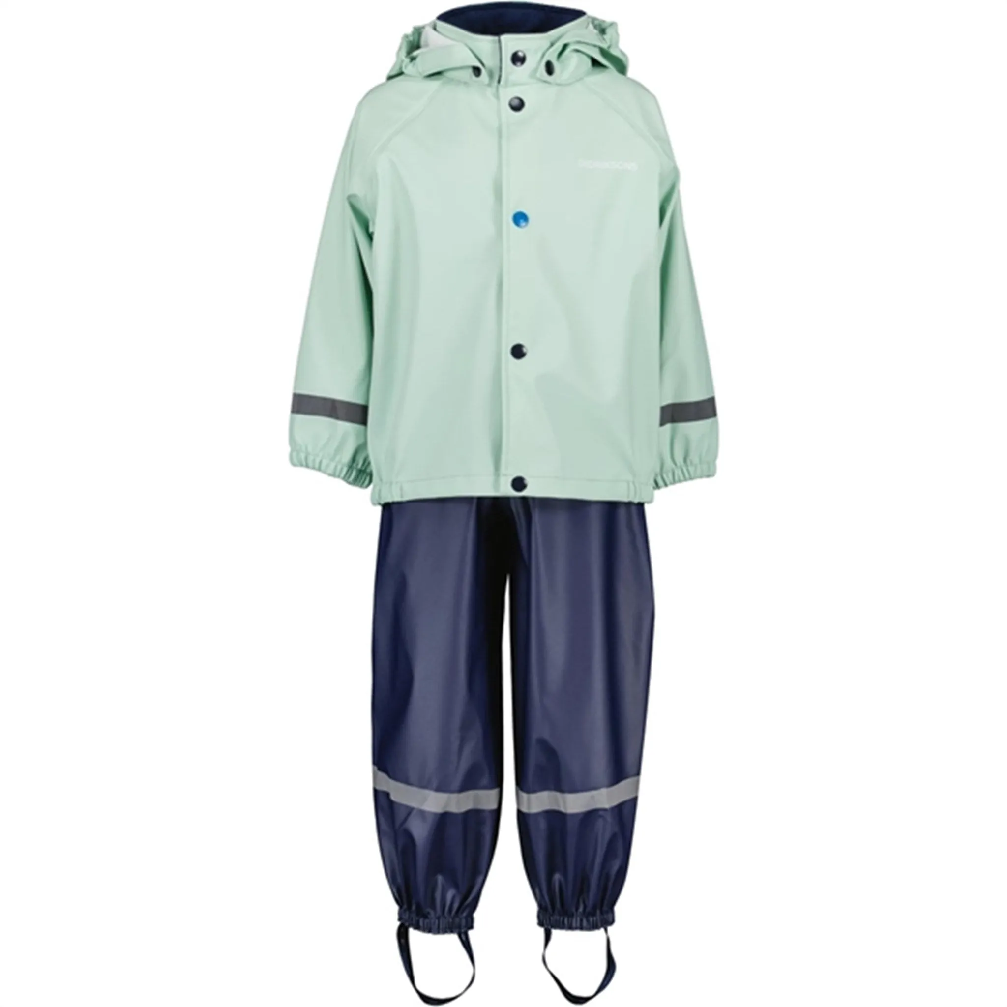Didriksons Pale Mint Slaskeman Kids Rainwear Low Profile Urban Outfit
