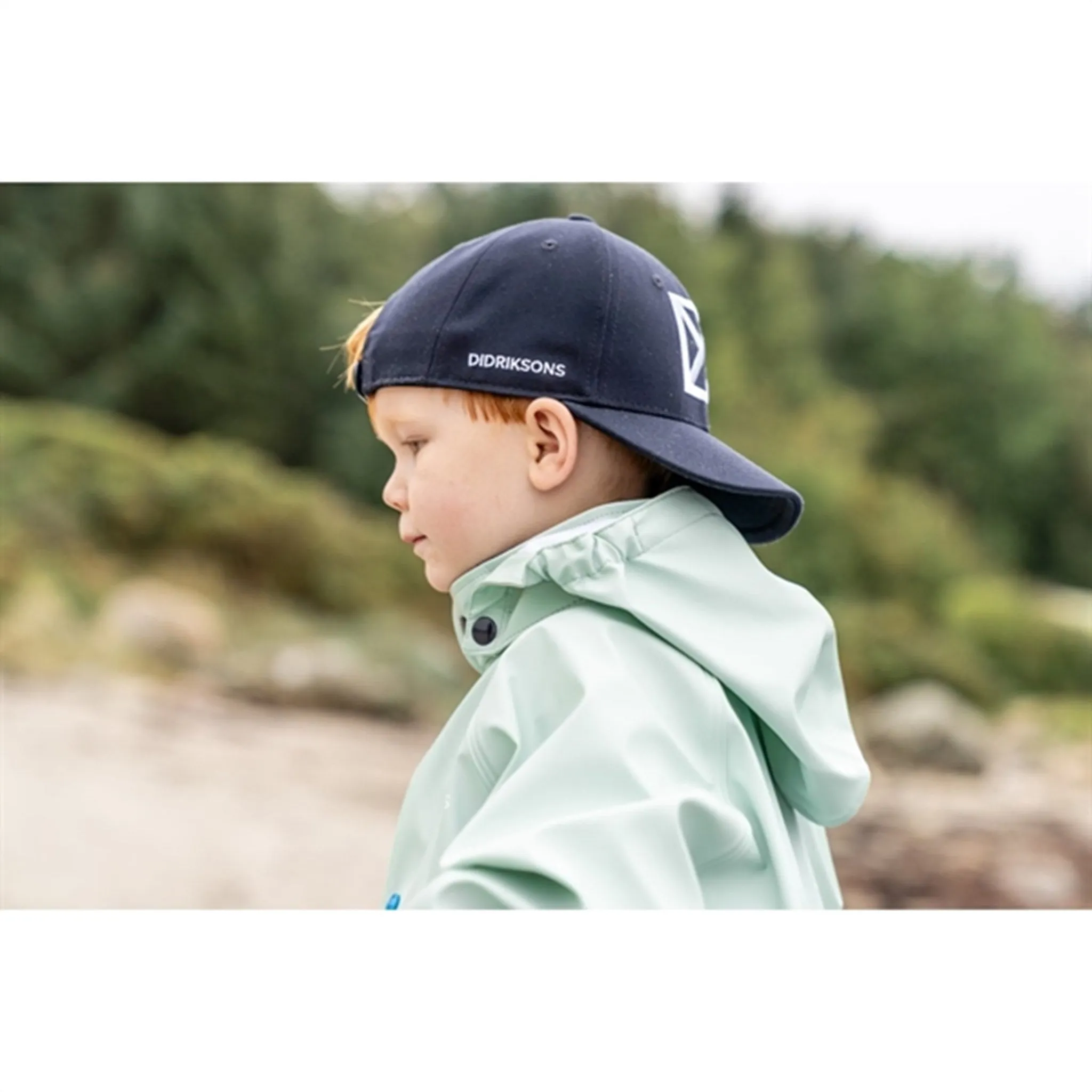 Didriksons Pale Mint Slaskeman Kids Rainwear Resistant Coating