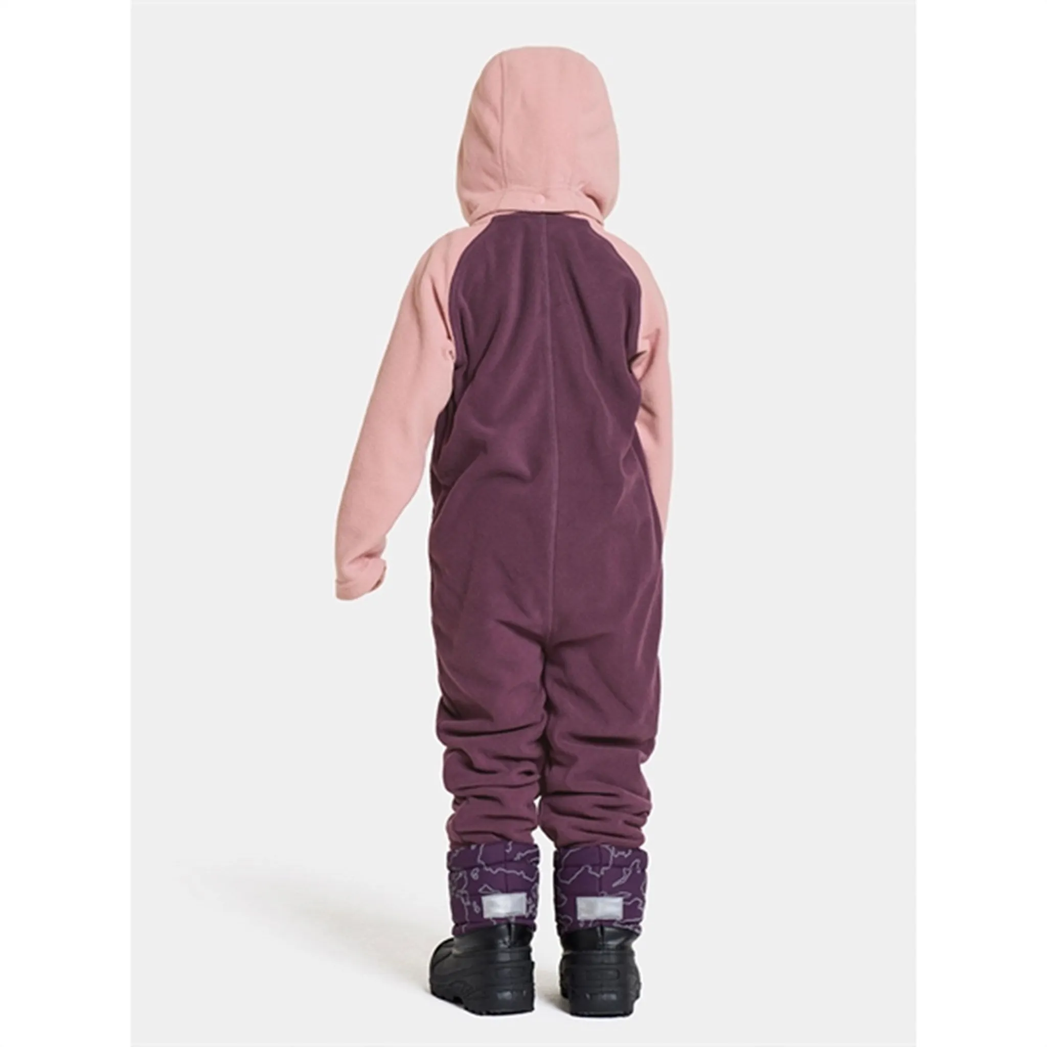 Everyday Street Didriksons Plumb Monte Kids Fleece Onesie