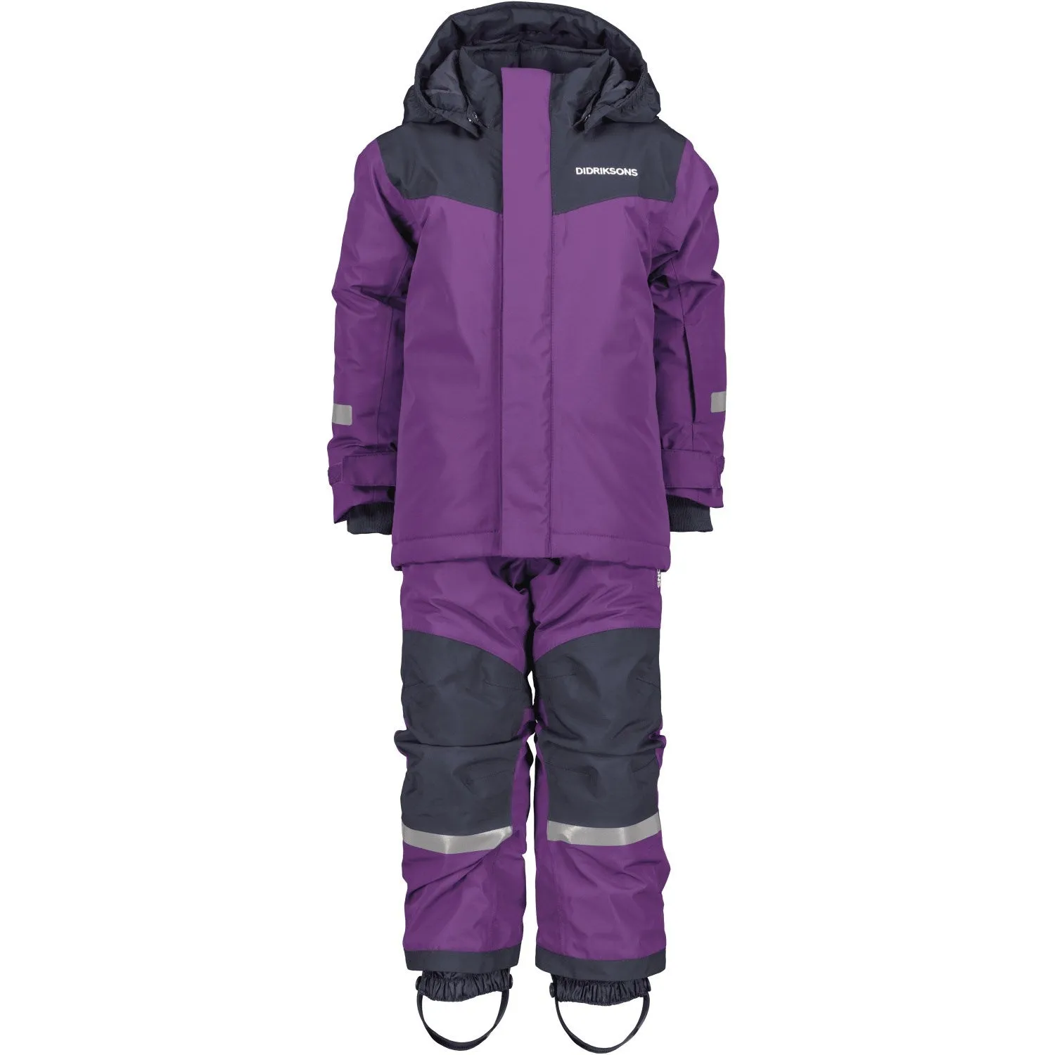 Durable Zippers Street Ready Didriksons Royal Purple Skare Kids Set